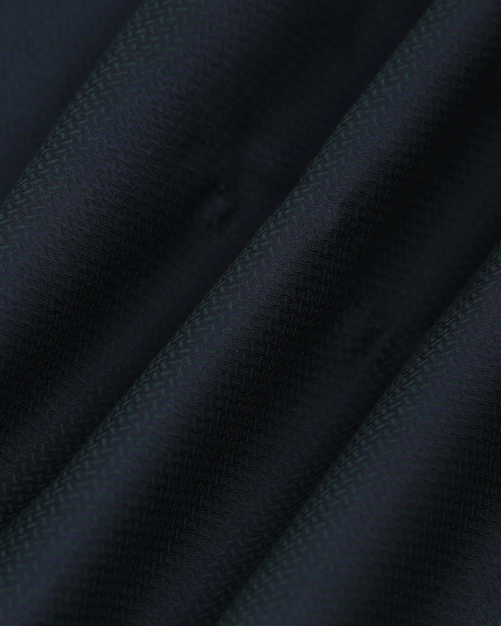 Formal Teal Textured Shirt - Dario - Image 6