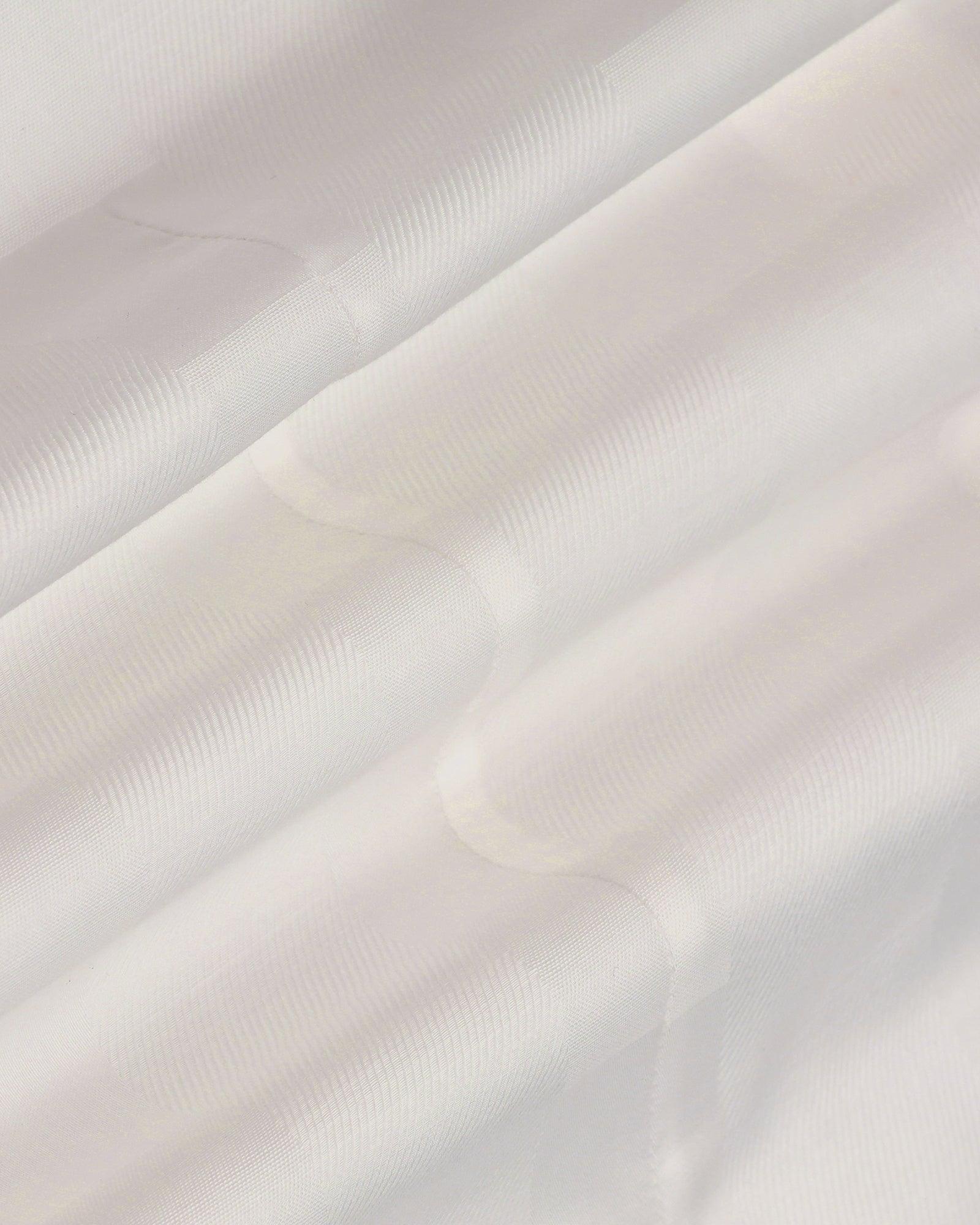 Formal White Check Shirt - Dakota - Image 6