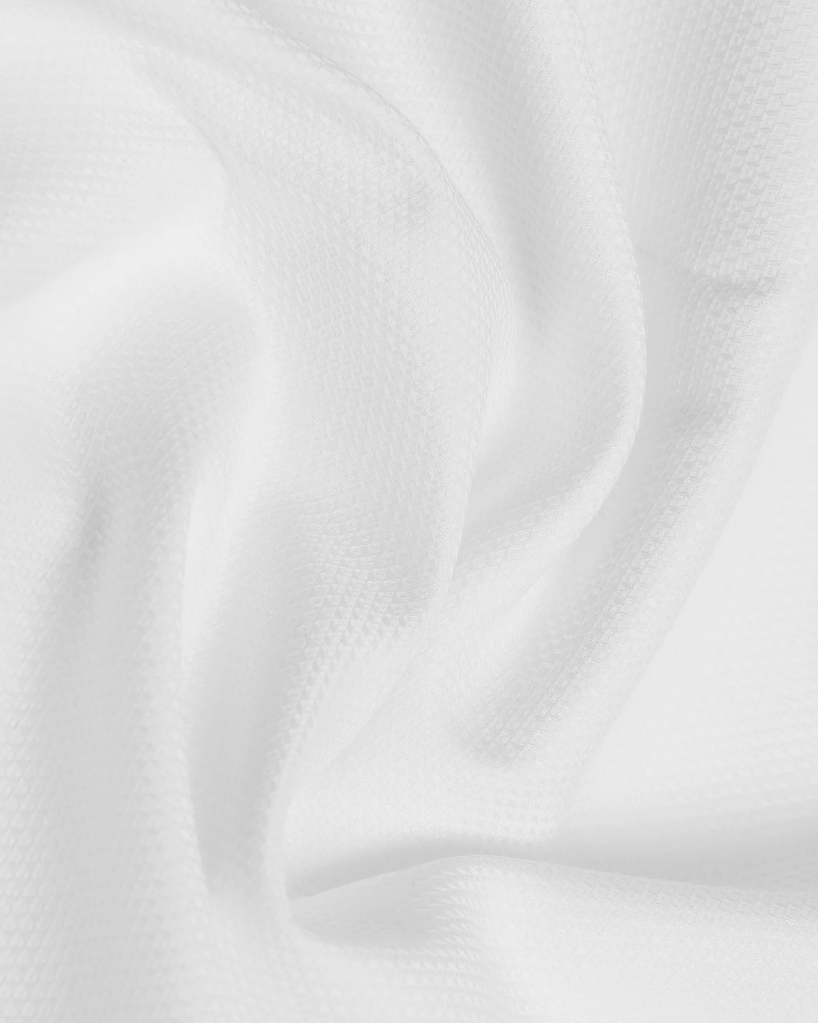 Formal White Textured Shirt - Evolve - Image 6