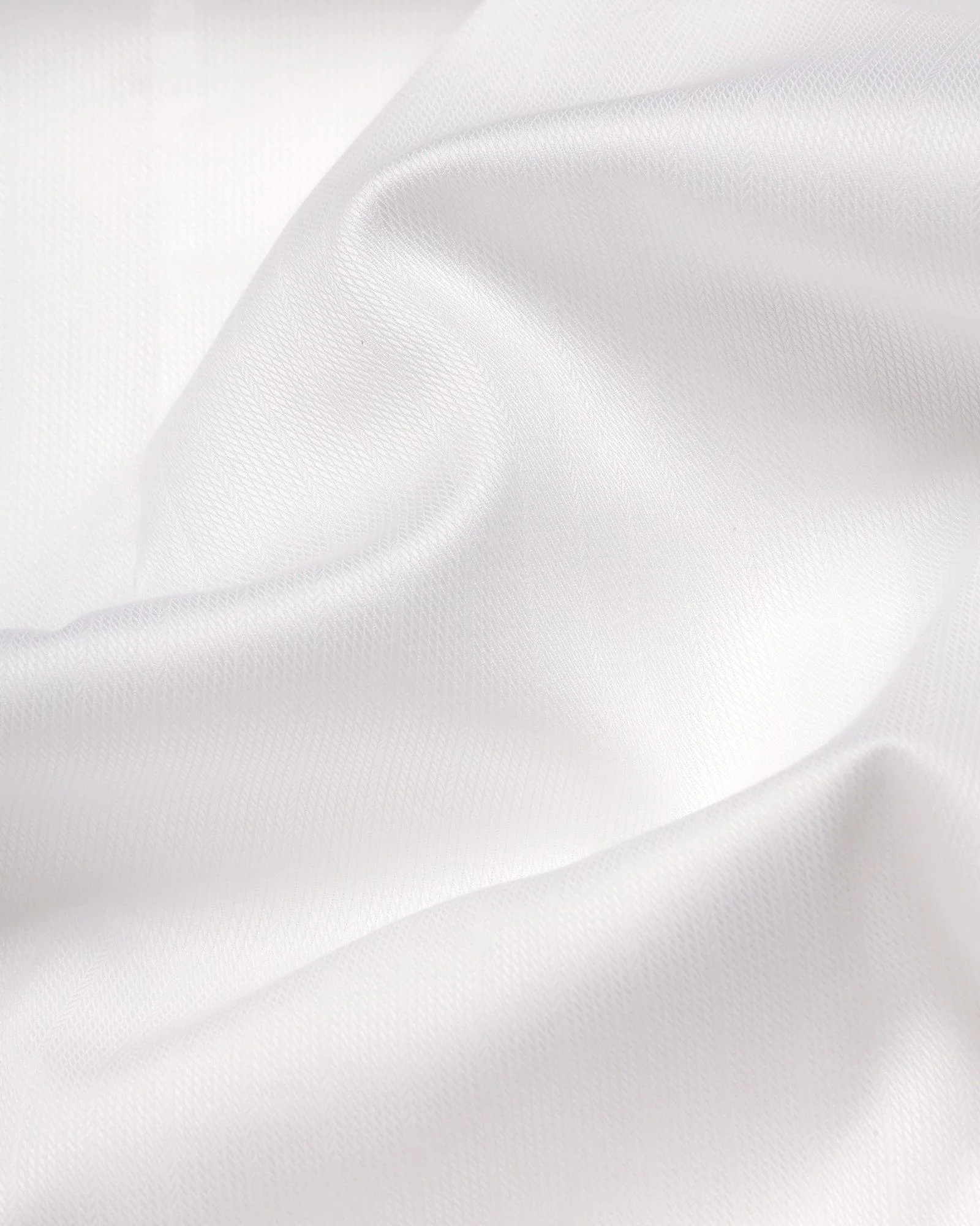 Formal Super White Textured Shirt - Hemp - Image 6