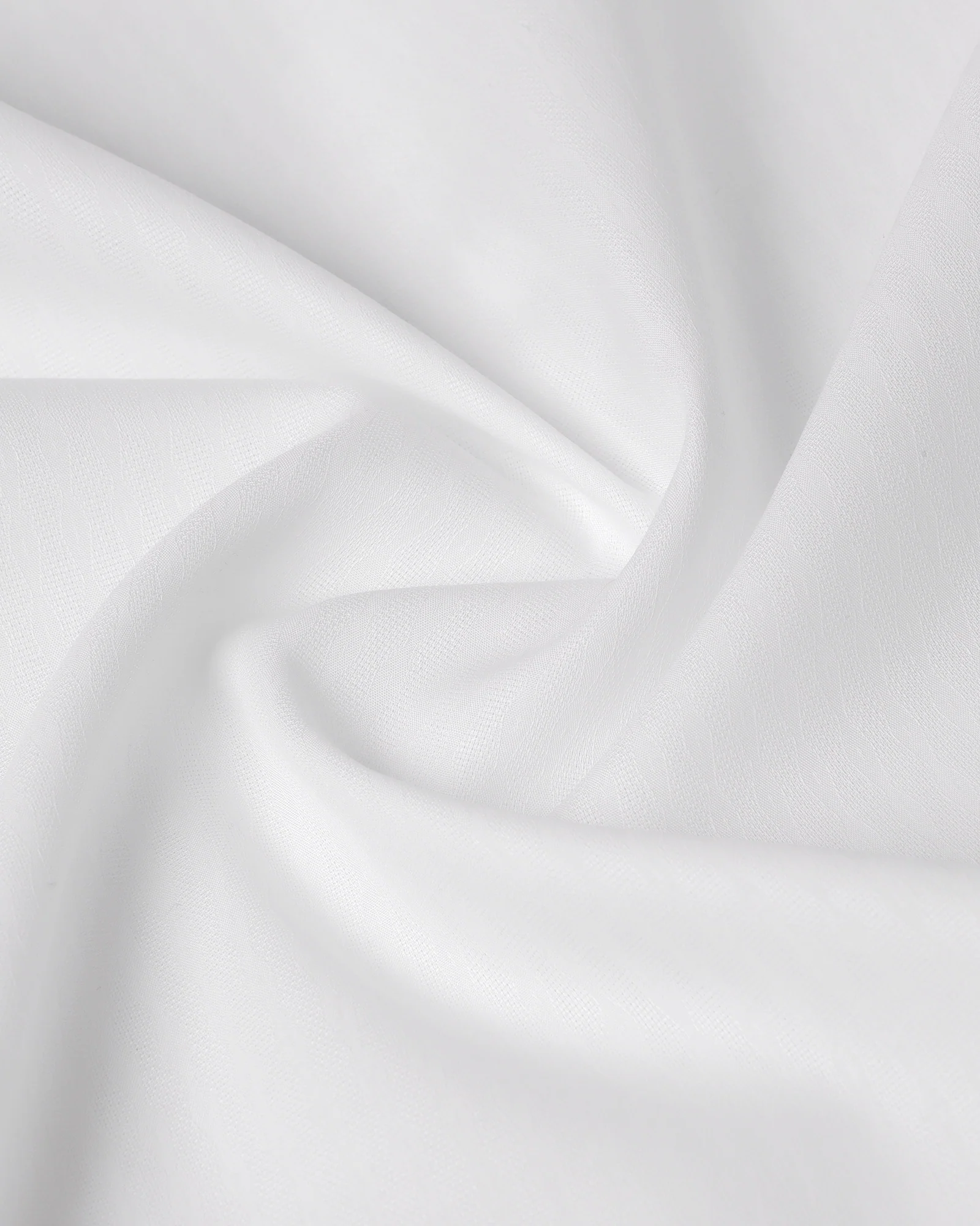 Formal Super White Textured Shirt - Tevin - Image 7