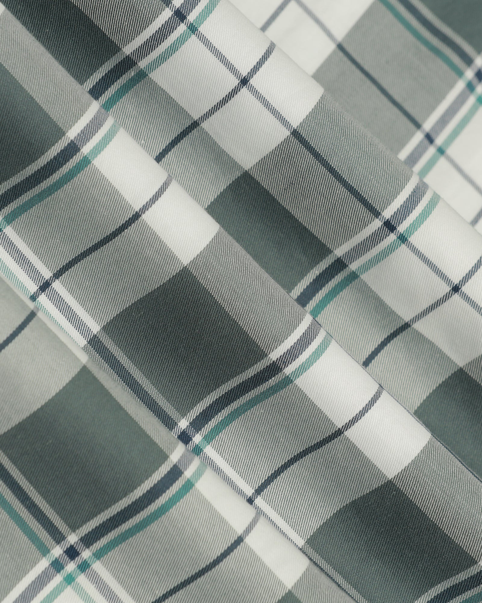 Green Check Shirt - Bergen - Image 6