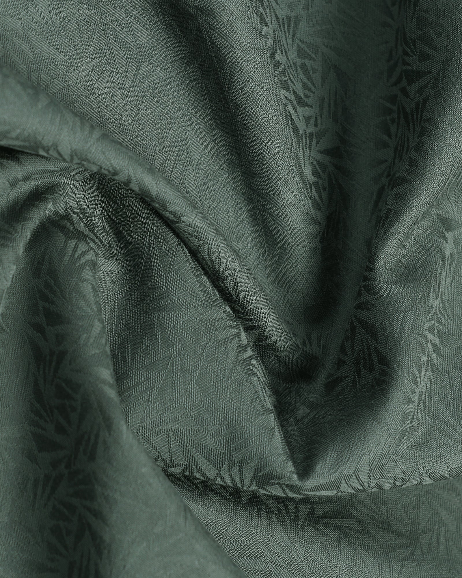 Green Jacquard Shirt - Romeo - Image 6