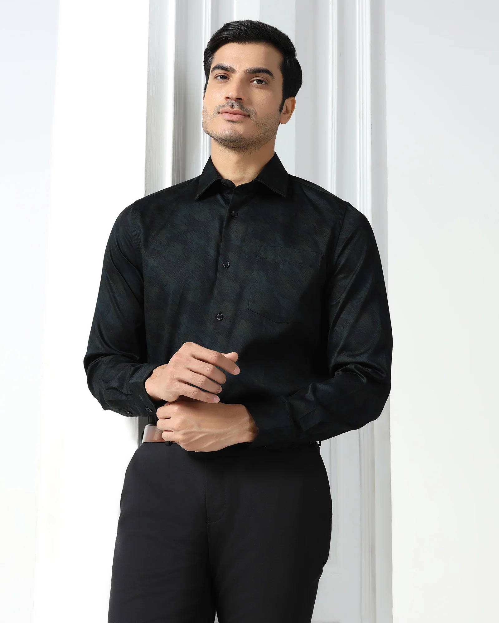 Green Printed Shirt - Ryker