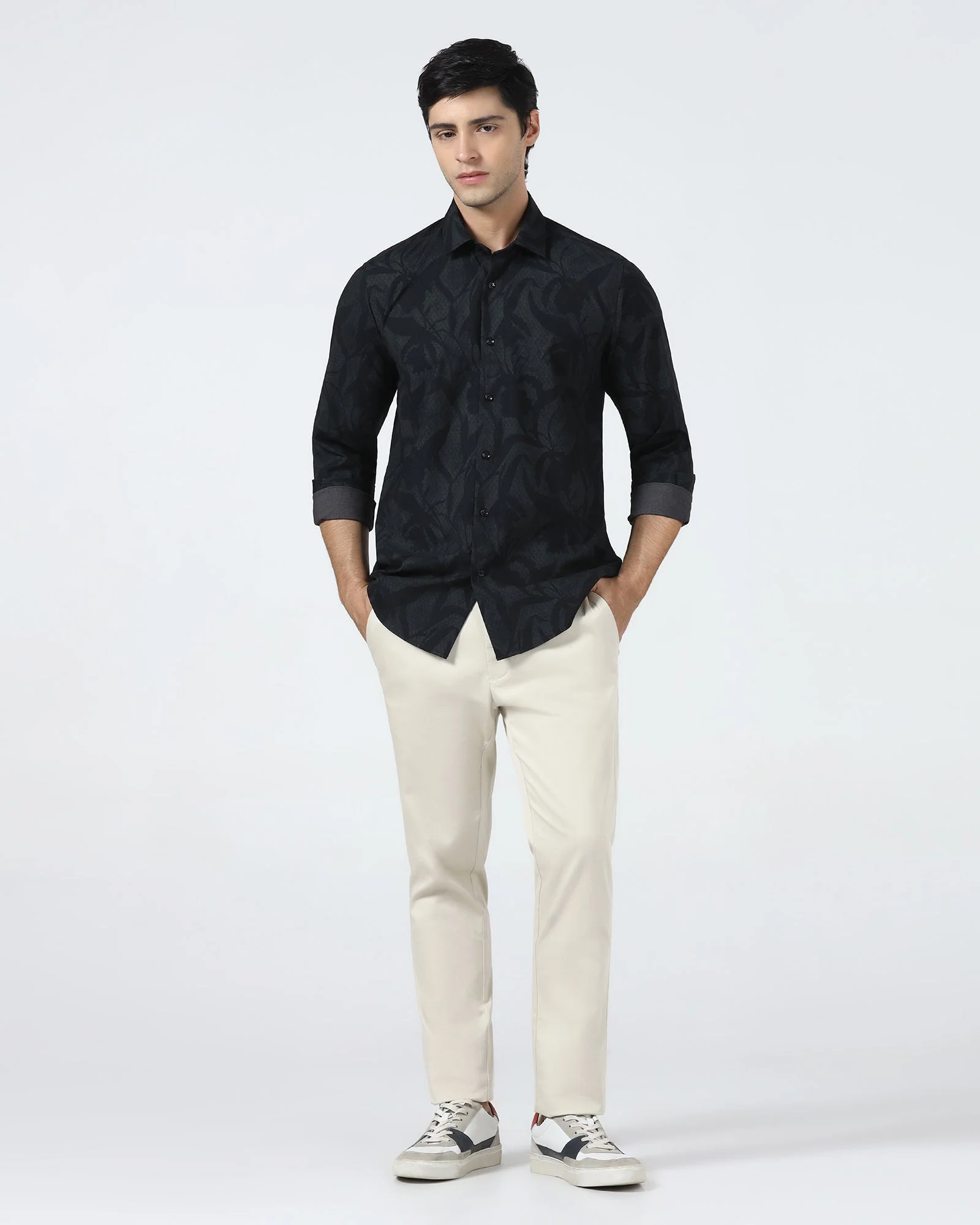 Green Printed Shirt - Tropika - Image 3