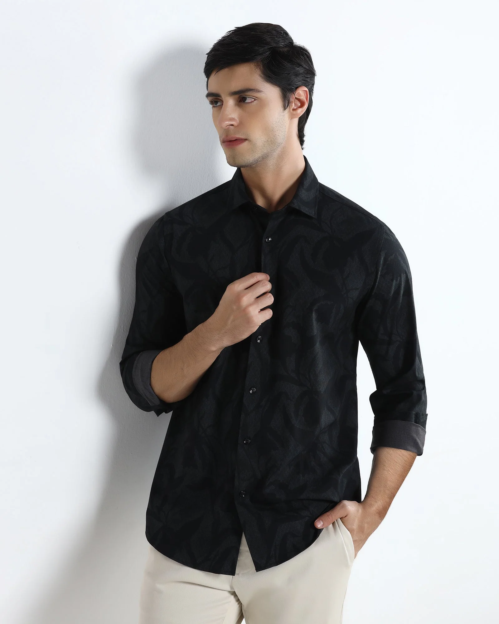 Green Printed Shirt - Tropika - Image 7