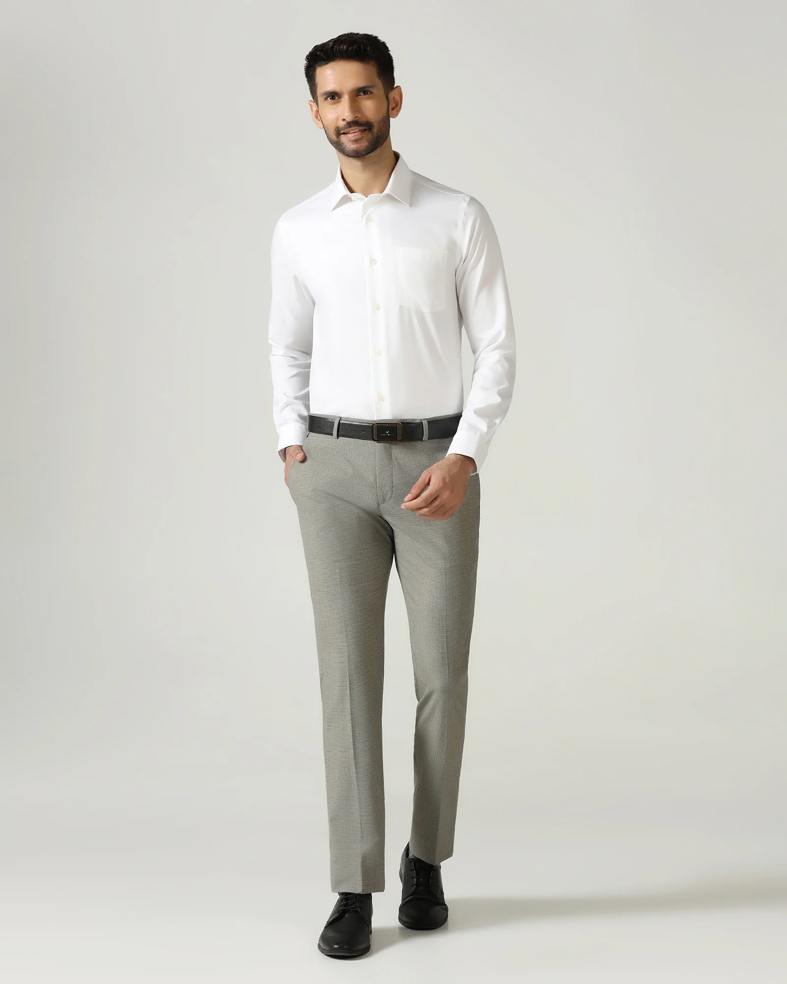 Green Textured Trouser - Cuba