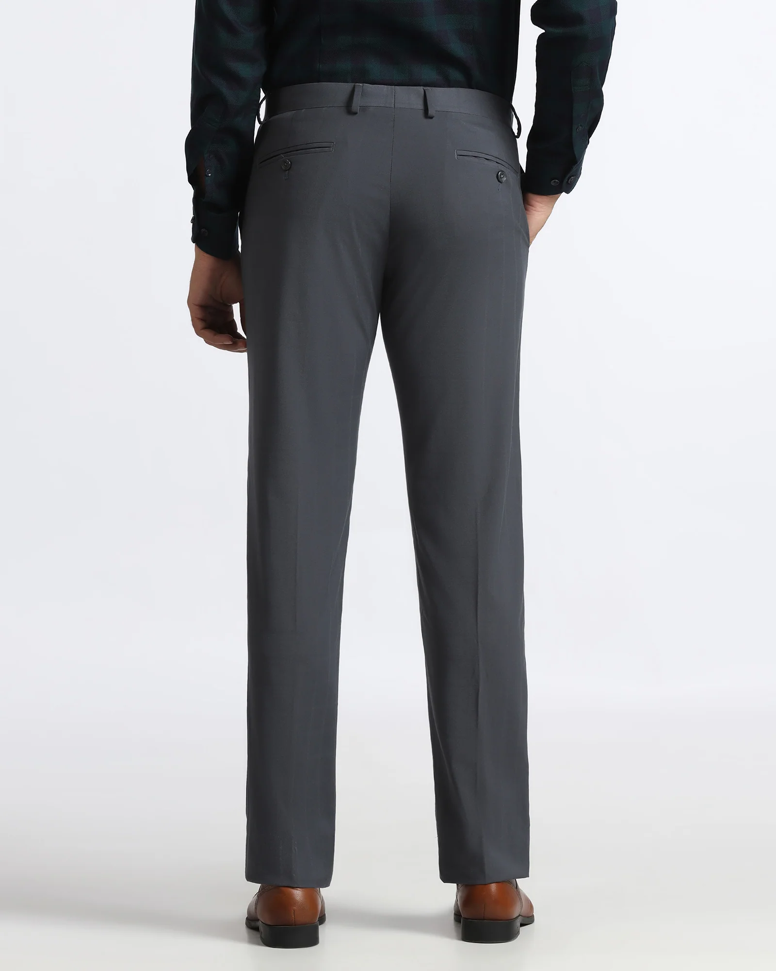 Grey Check Trouser - Glenfiddich - Image 2