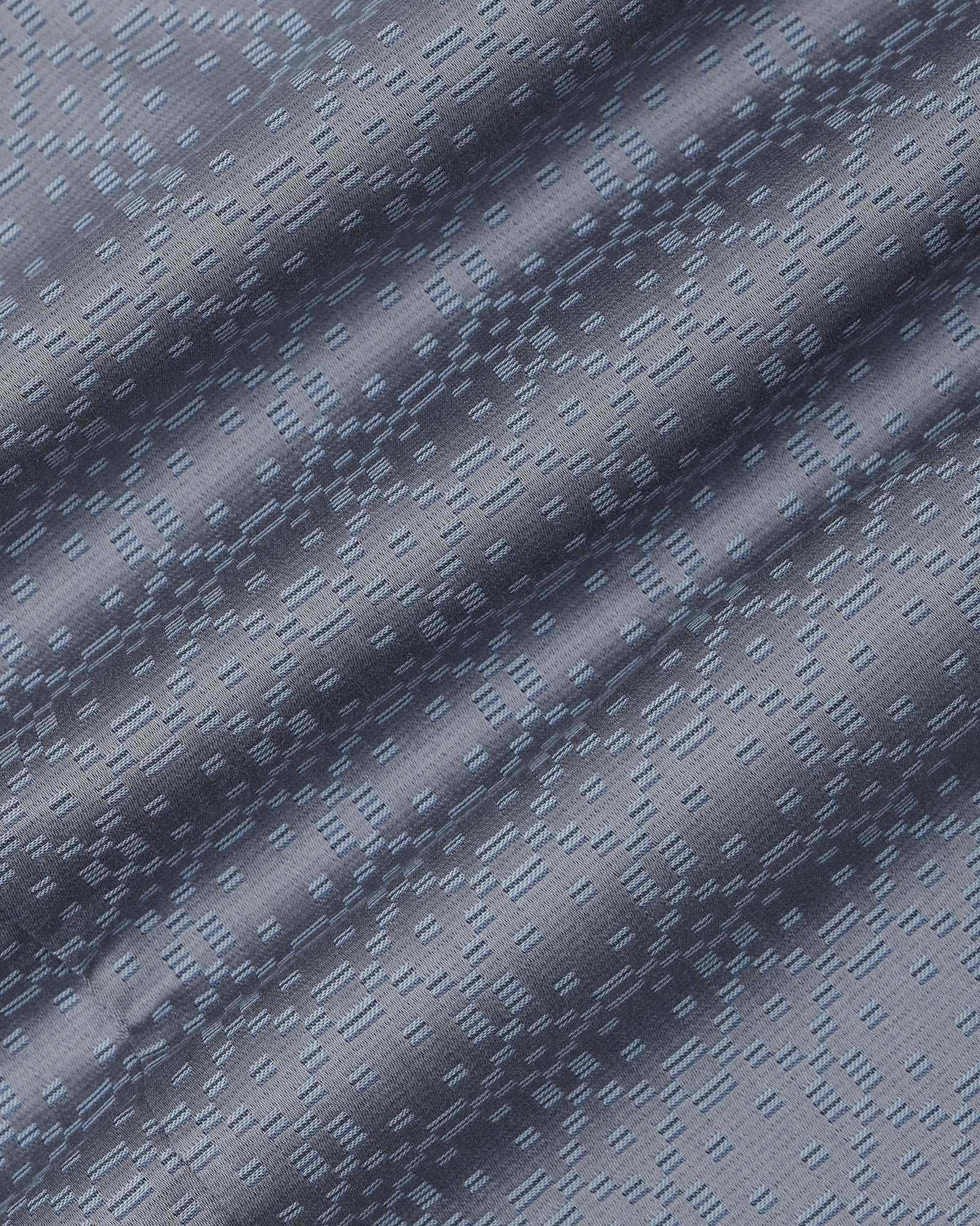 Grey Jacquard Shirt - Alton - Image 6
