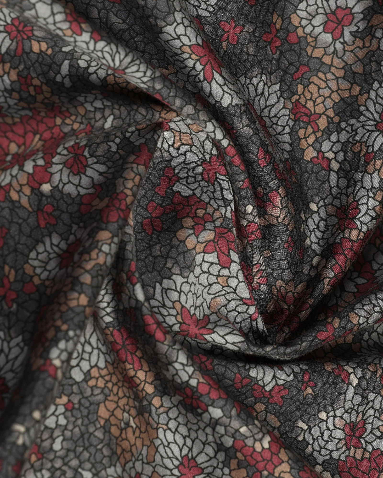 Grey Printed Shirt - Gena - Image 6