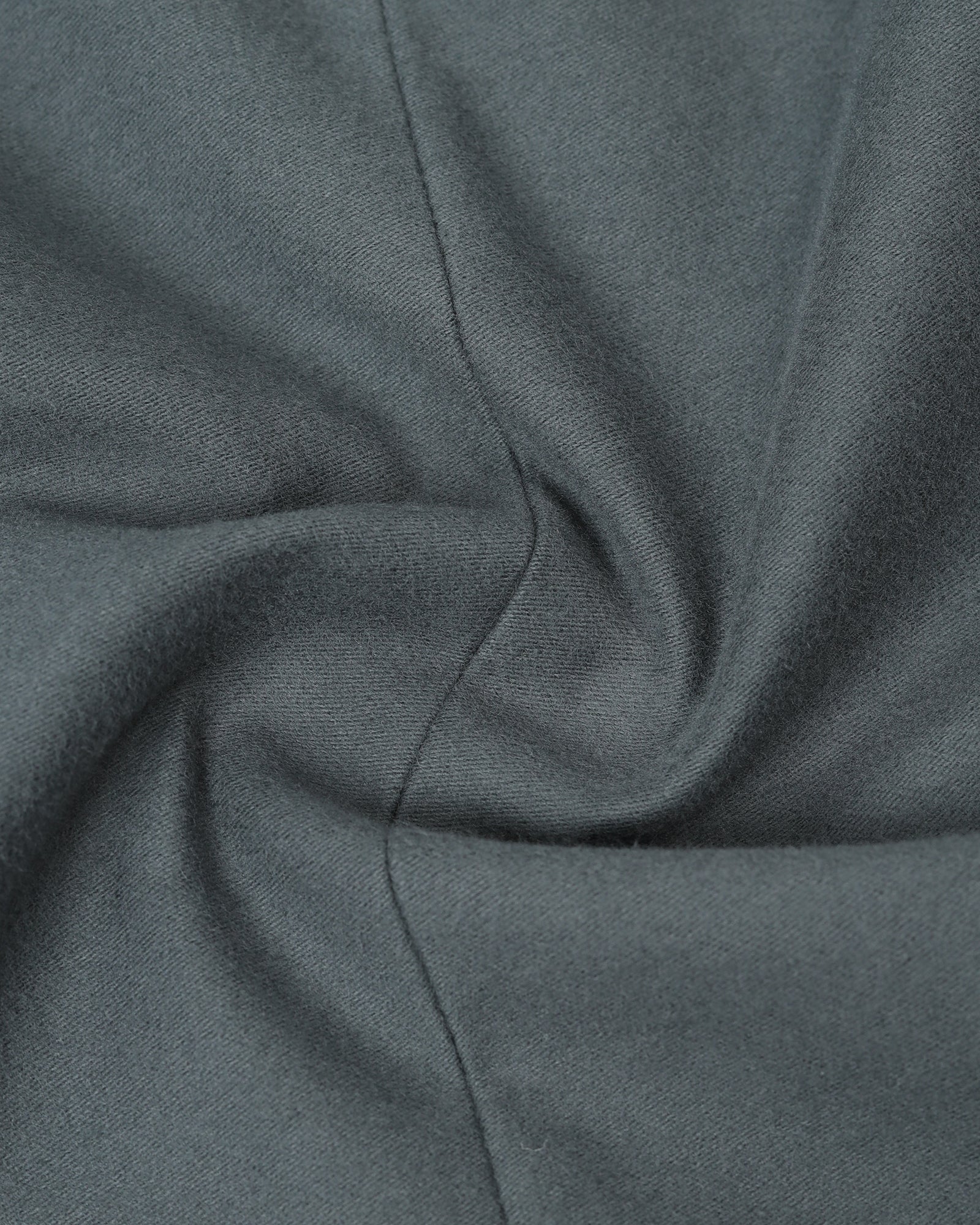 Grey Solid Blazer - Napolean - Image 5