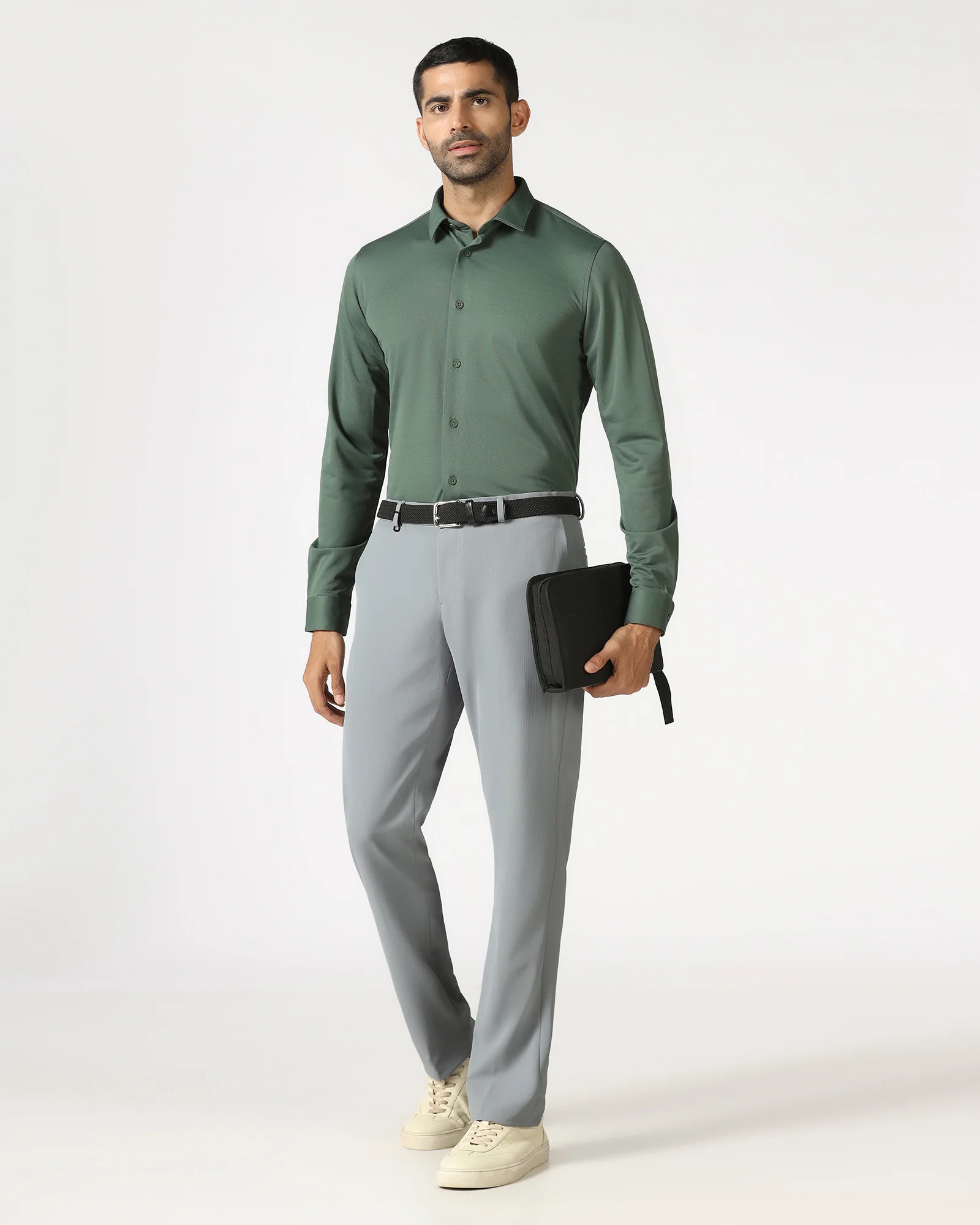 Grey TechPro Stripe Trouser - Martini - Image 6