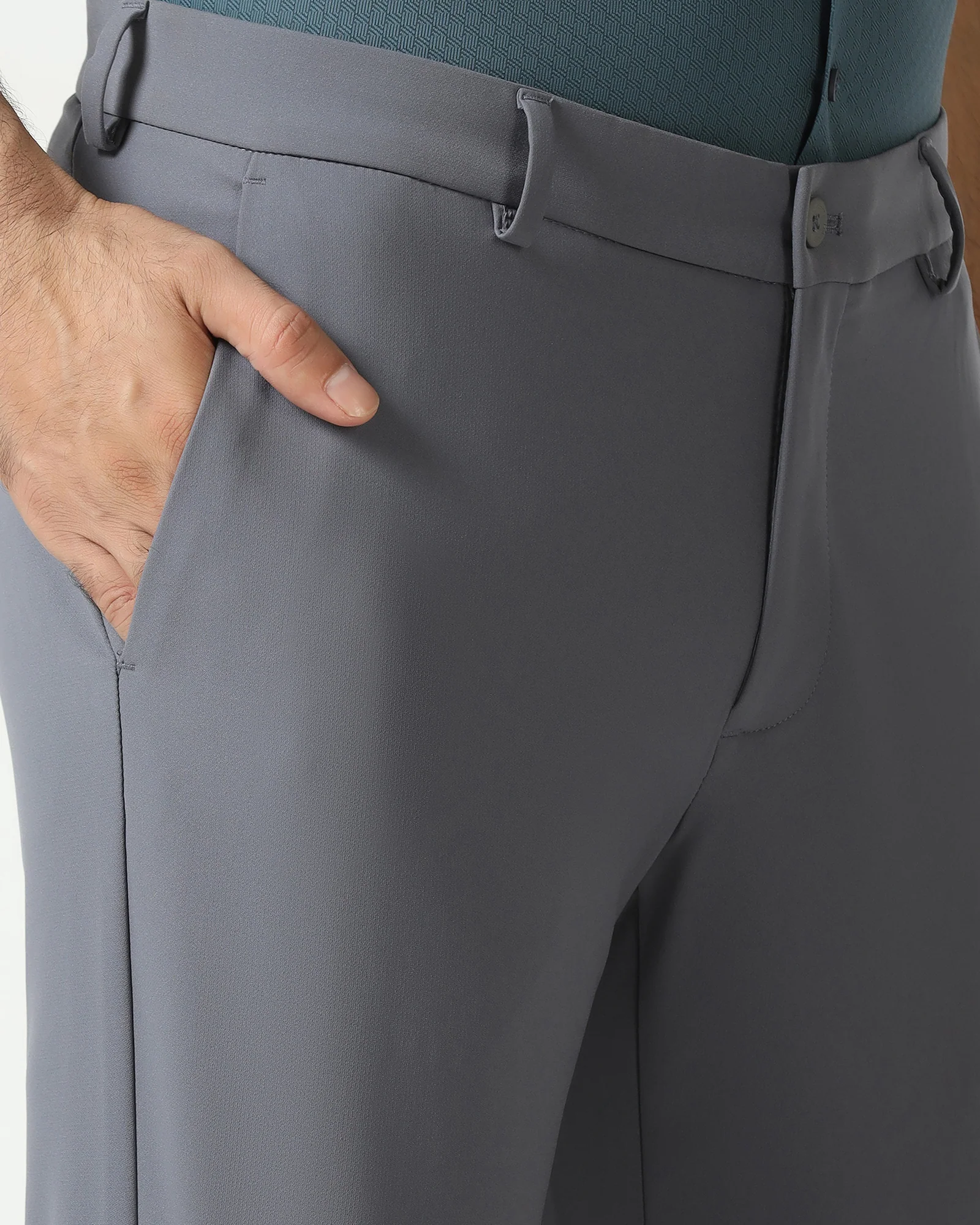 Grey TechPro Textured Khakis - Guss - Image 4