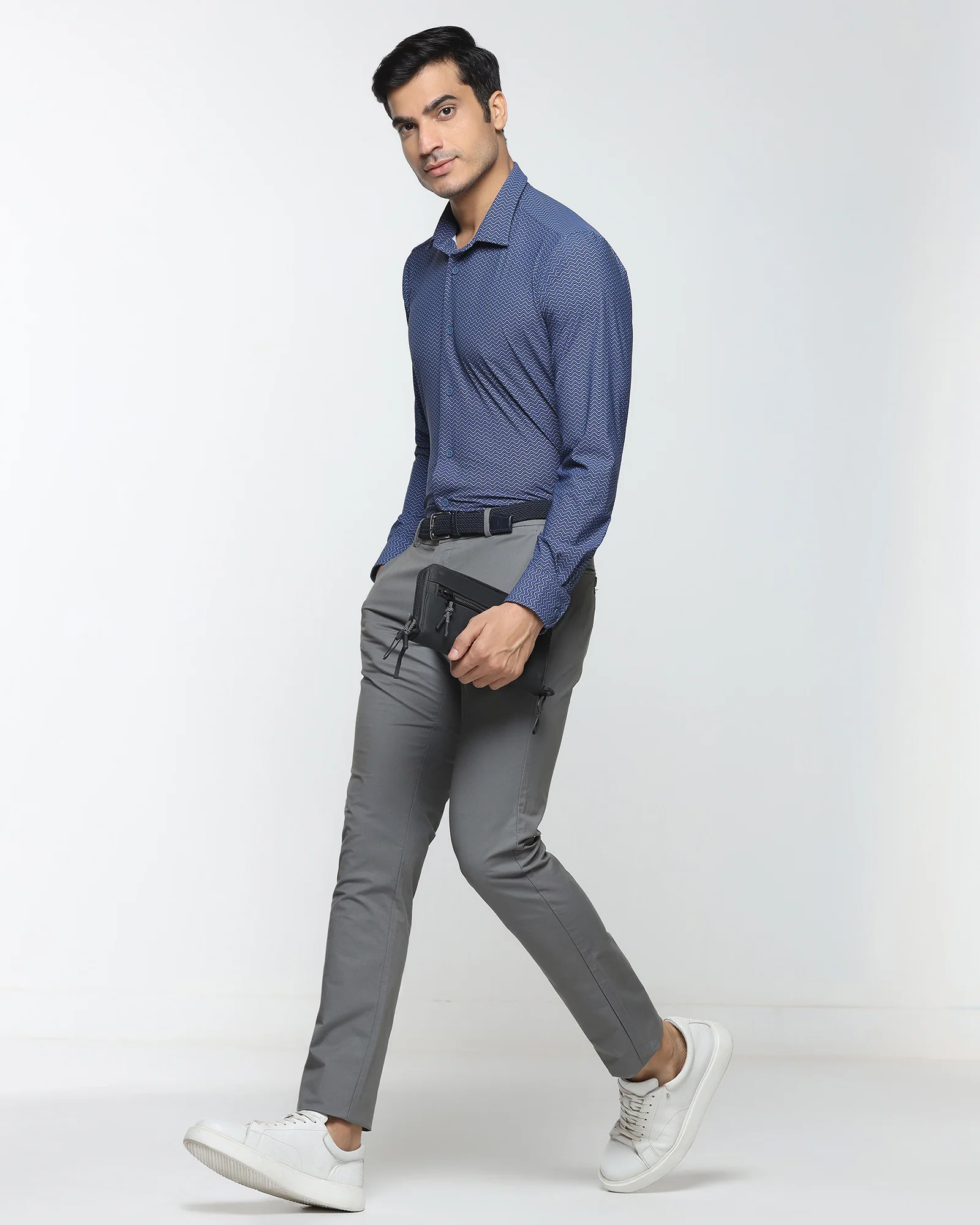 Grey TechPro Textured Khakis - Rapid - Image 3