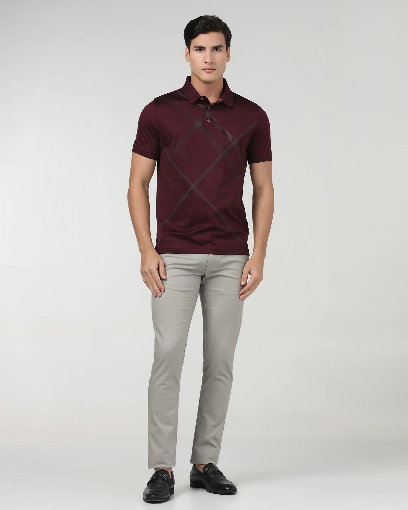 Grey Textured Khaki - Ibis