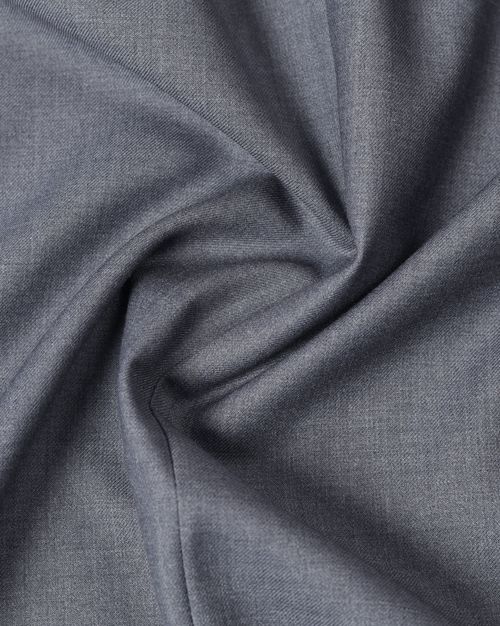 Grey Two Piece Solid Suit - Cabshot - Image 5