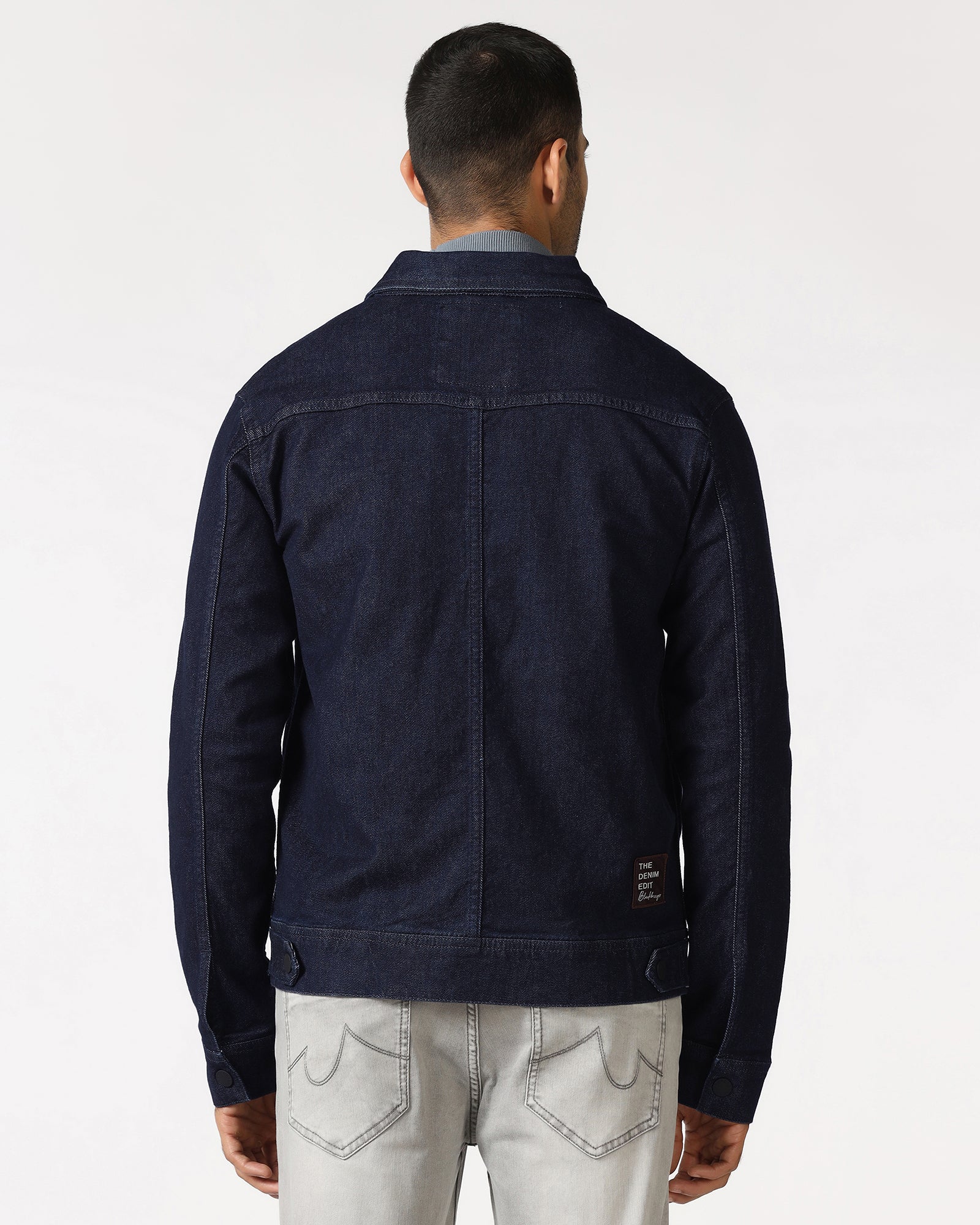 Indigo Denim Trucker Jacket - Emeri - Image 2