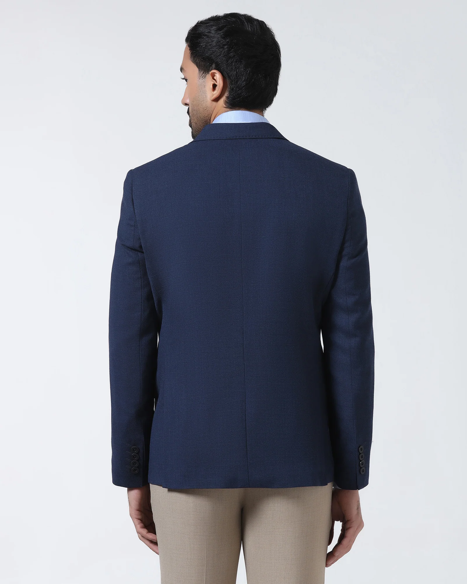 Indigo Luxe Solid Blazer - Jameson - Image 2