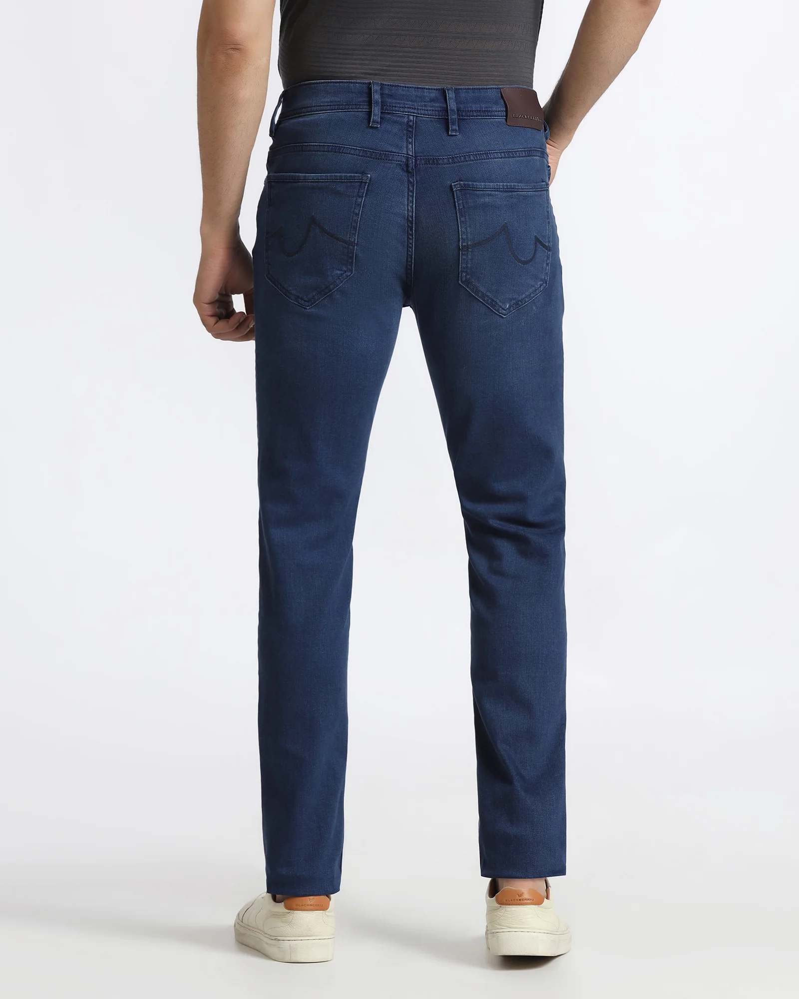 Indigo Slim Fit Jeans - Isidor - Image 2