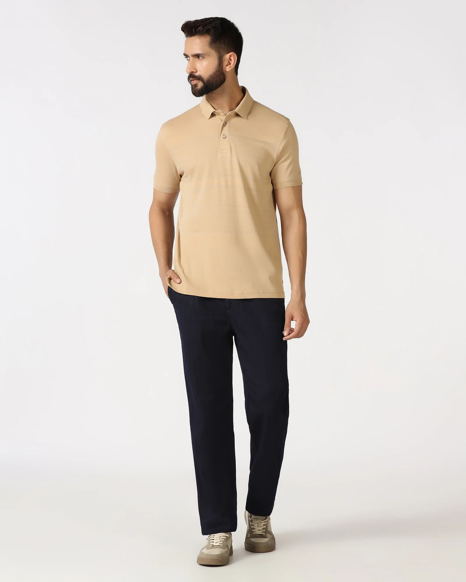 Indigo Super Clean Pleated Comfort Fit Jeans - Cora - Image 5