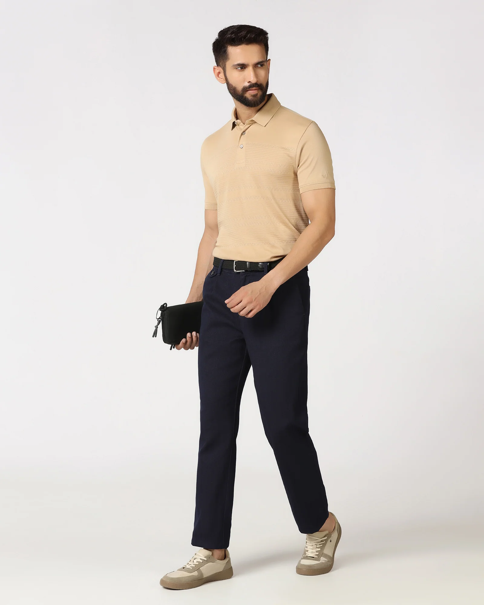 Indigo Super Clean Pleated Comfort Fit Jeans - Cora - Image 7