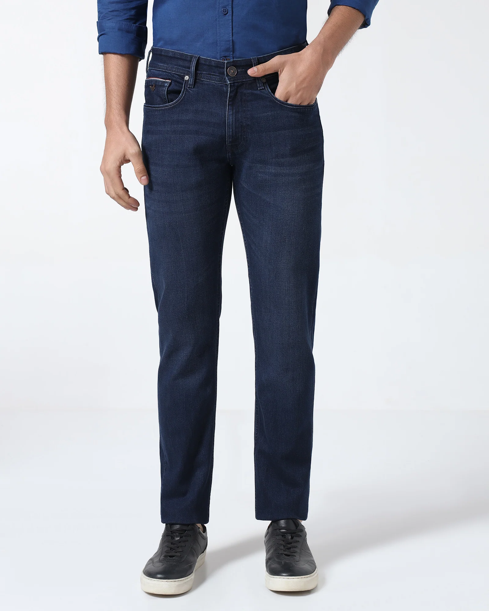 Indigo Super Clean Slim Comfort Jeans - Adonis - Image 3