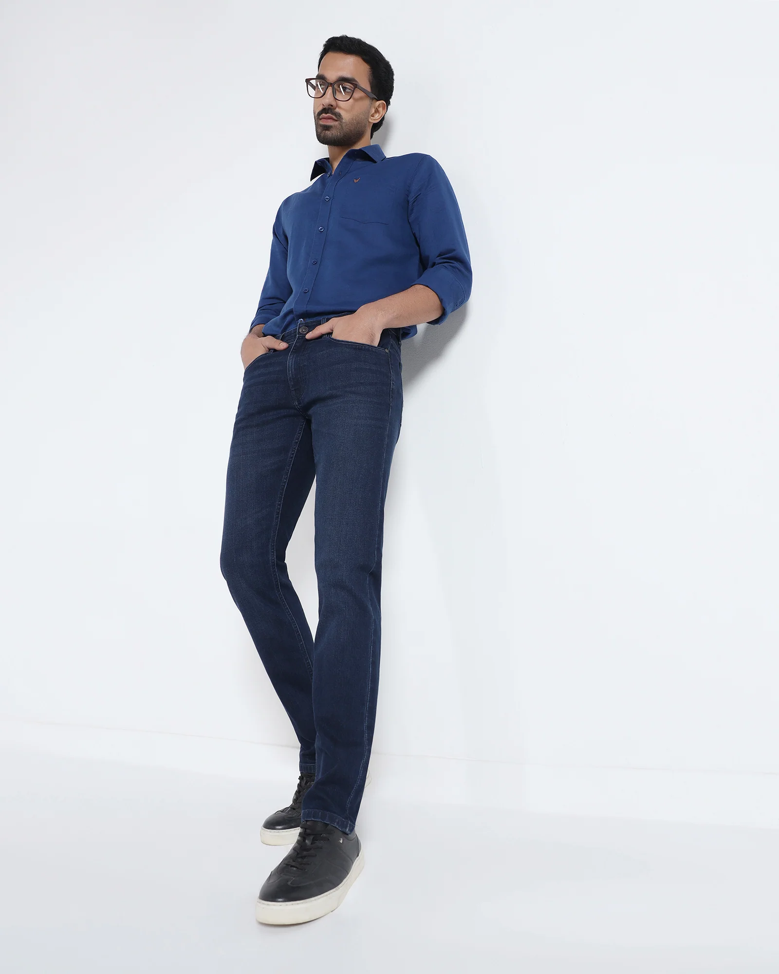 Indigo Super Clean Slim Comfort Jeans - Adonis - Image 6