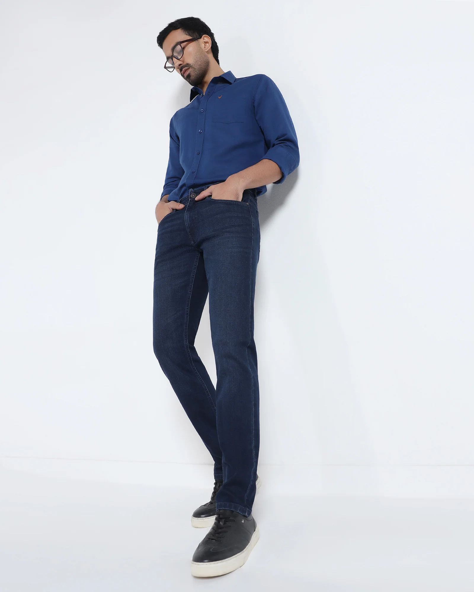 Indigo Super Clean Slim Comfort Jeans - Adonis - Image 7