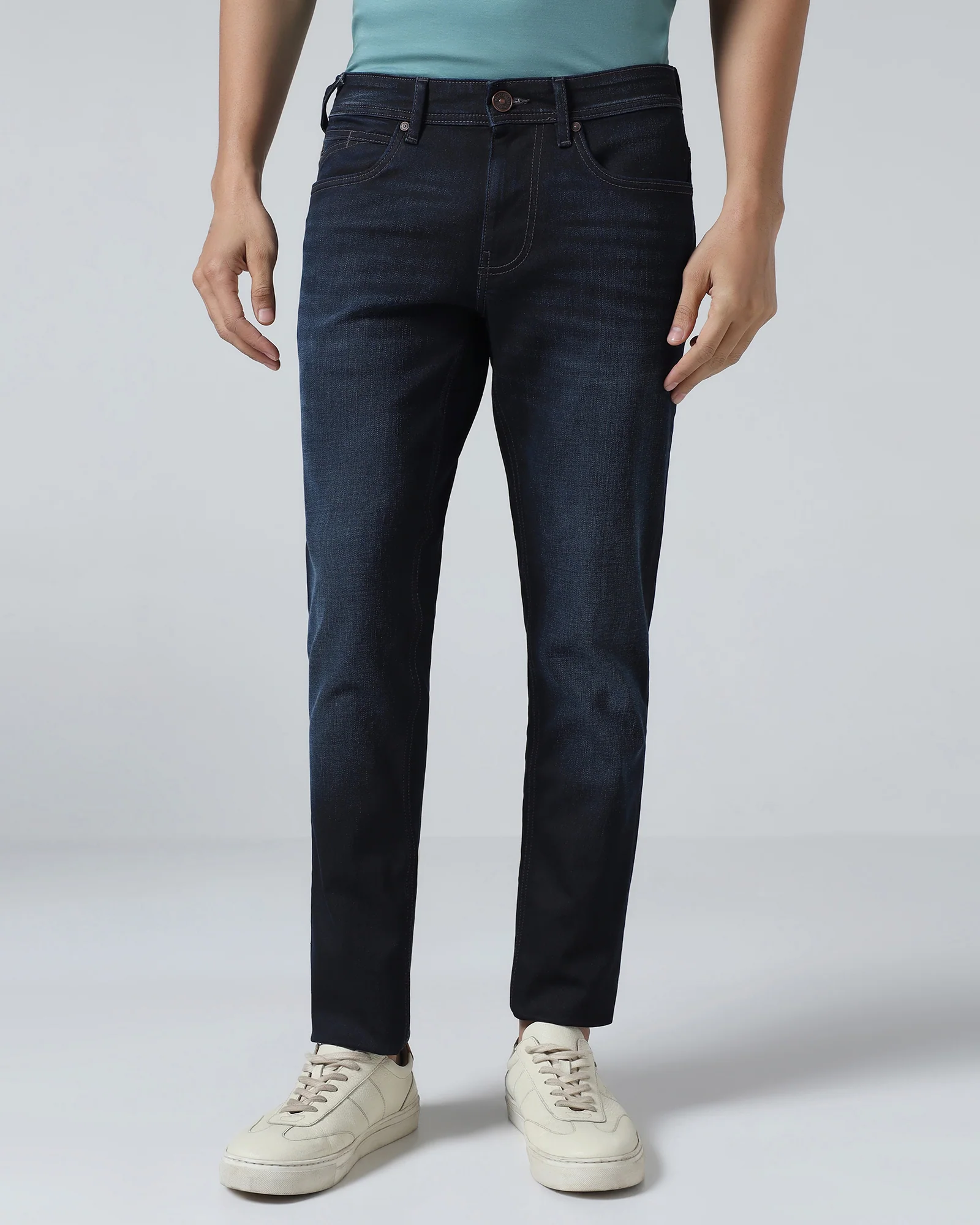 Indigo Super Clean Slim Comfort Jeans - Rocky - Image 3