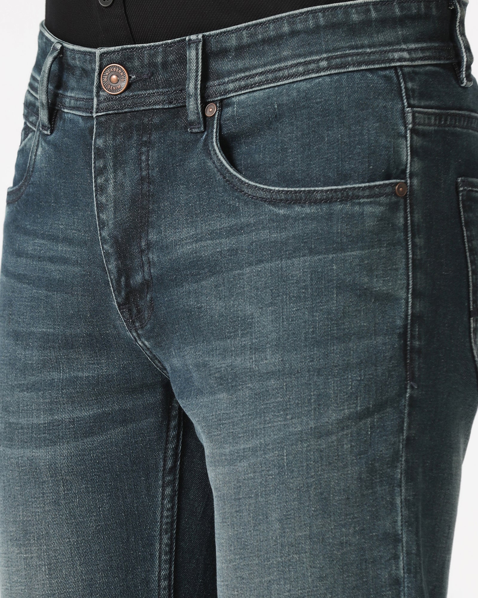 Indigo Super Clean Slim Fit Jeans - Zoe - Image 4