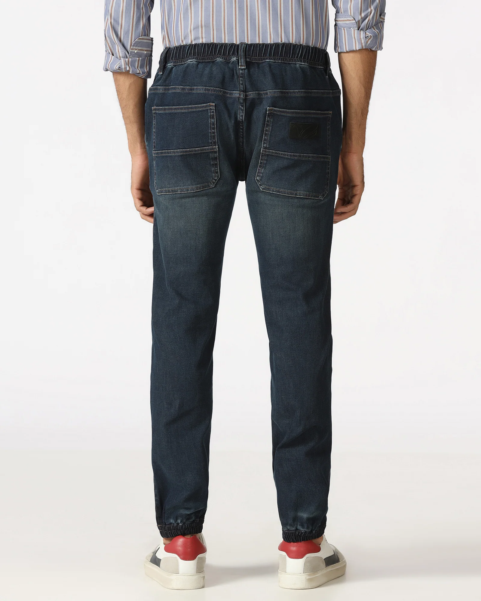 Indigo Superflex Skinny Cropped Jeans - Gianna - Image 2