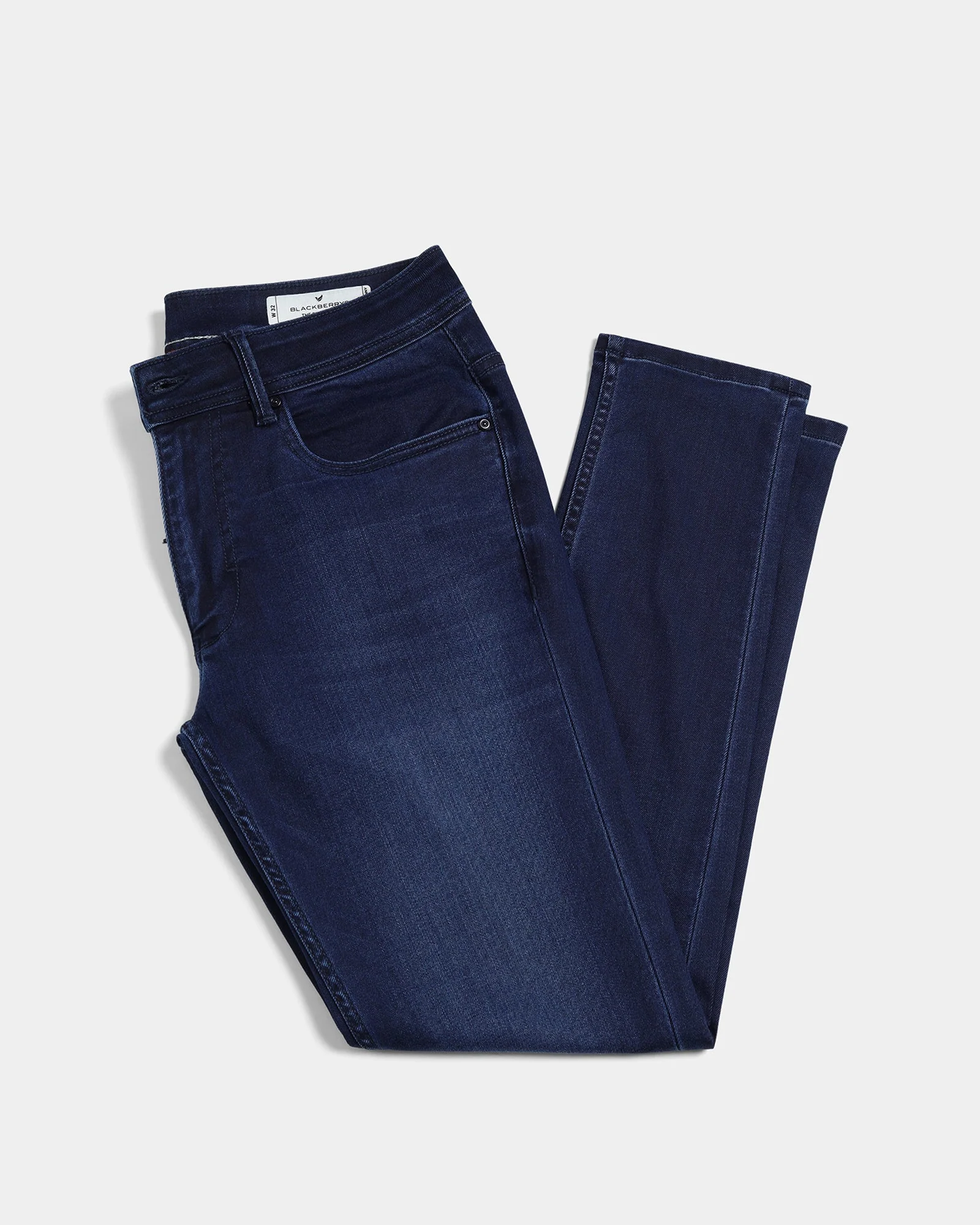Indigo Superflex Skinny Cropped Jeans - Kingston - Image 5