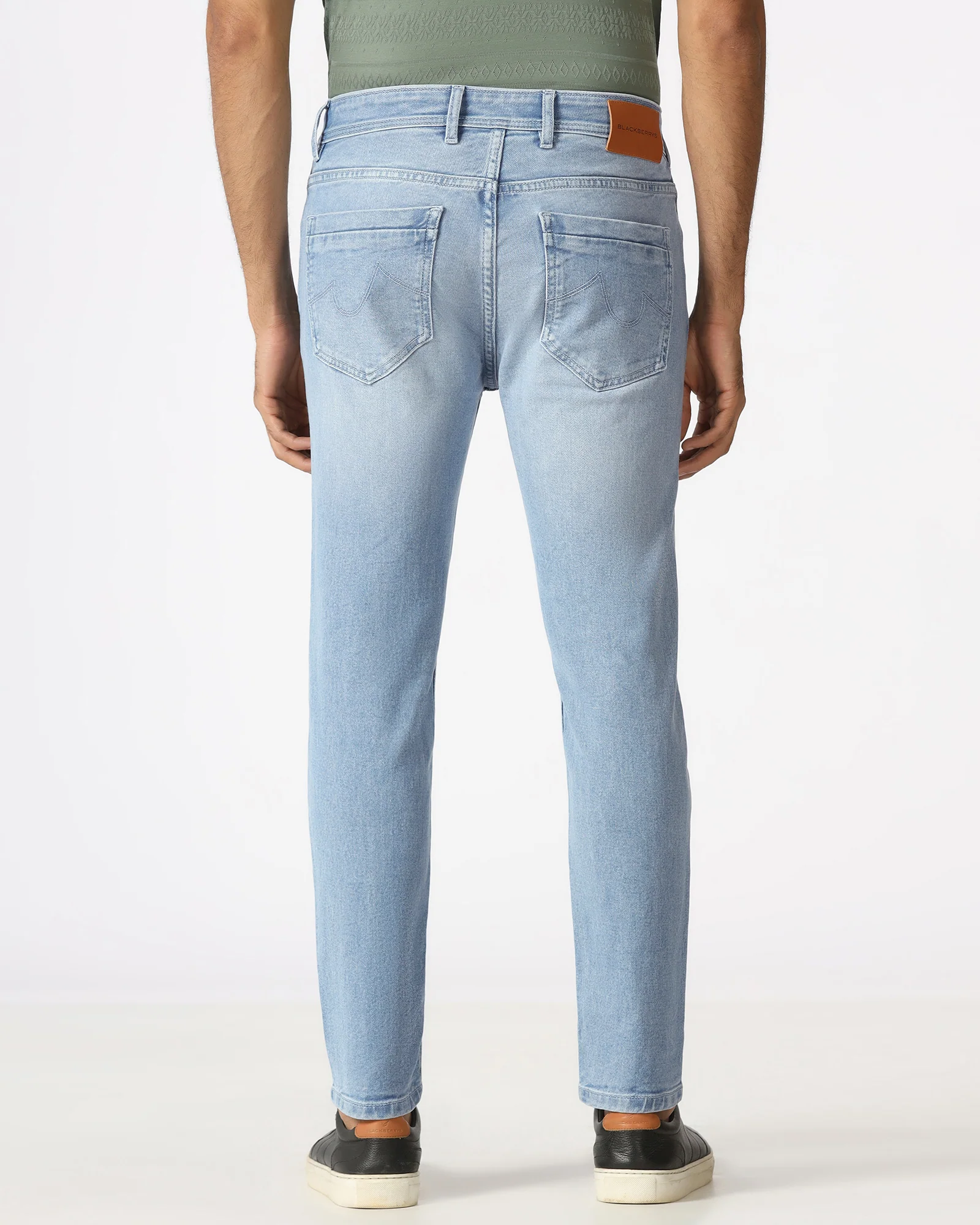 Indigo Superflex Skinny Cropped Jeans - Olivia - Image 2