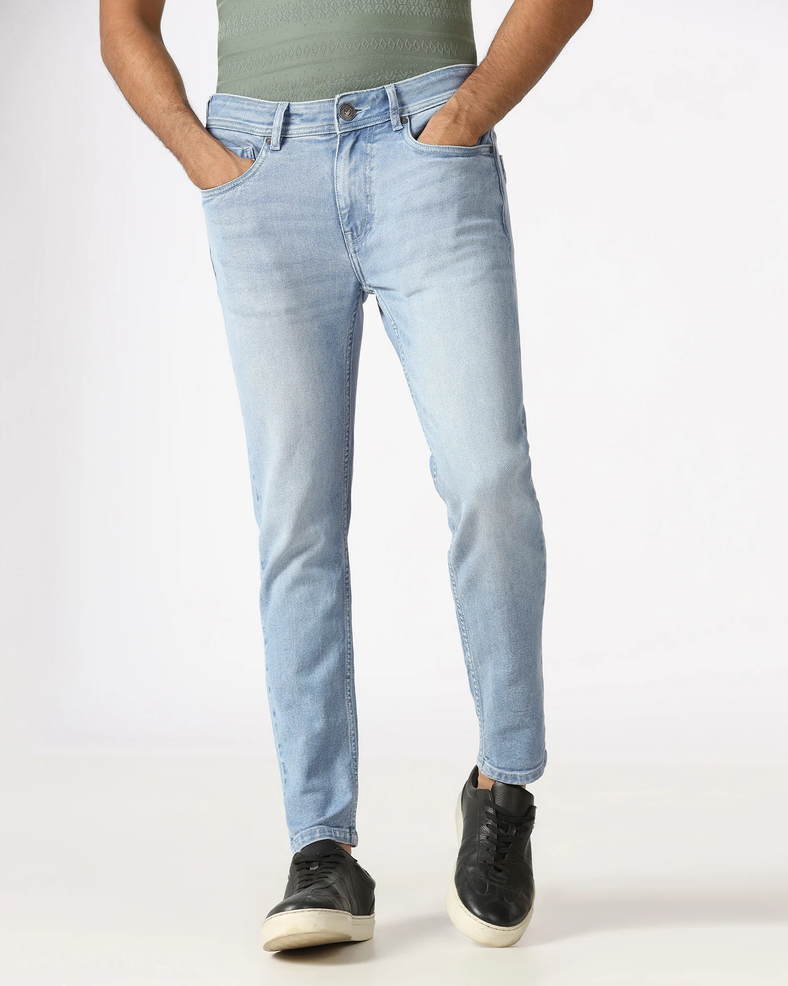 Indigo Superflex Skinny Cropped Jeans - Olivia - Image 3