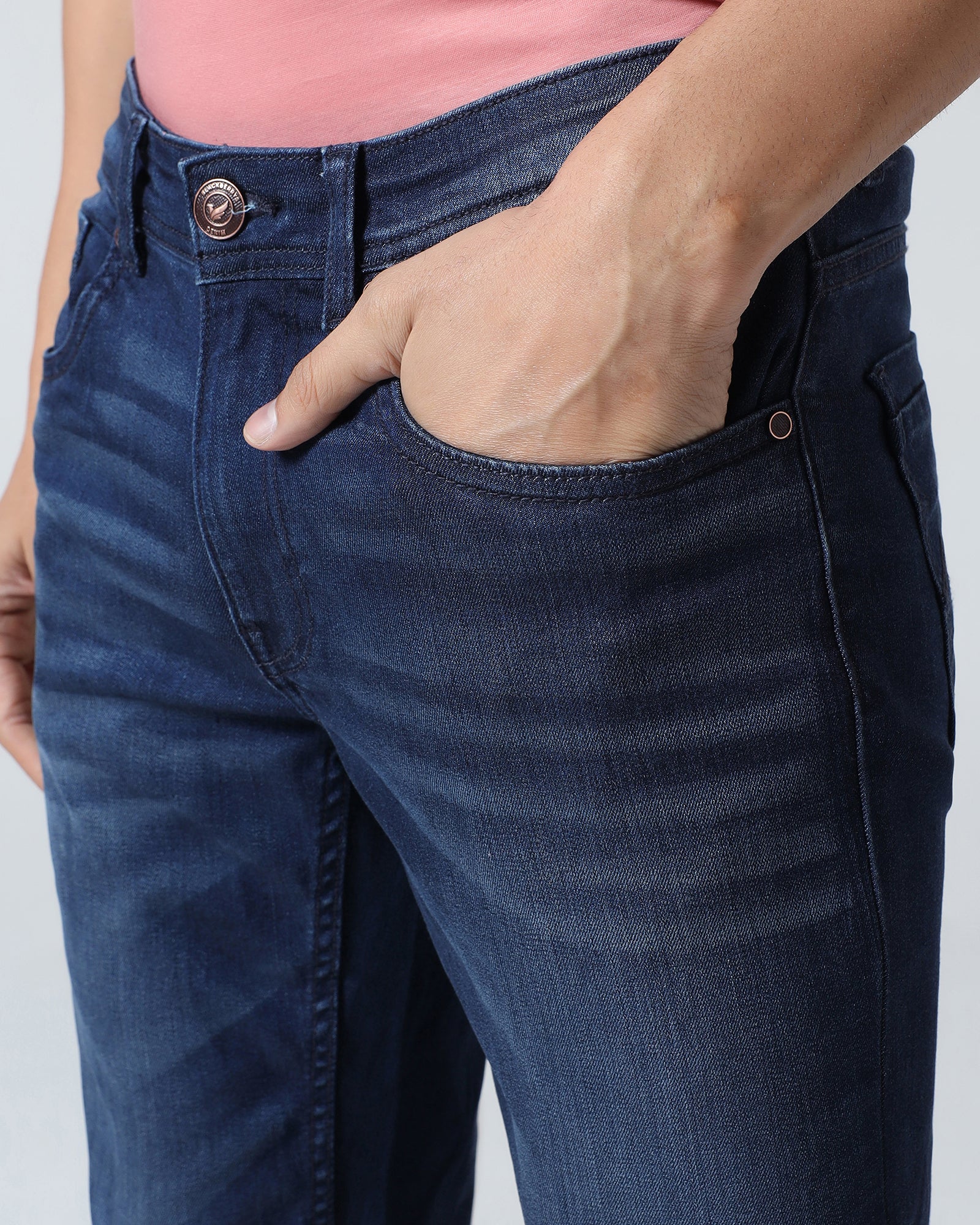 Indigo Superflex Slim Comfort Jeans - Hugh - Image 4