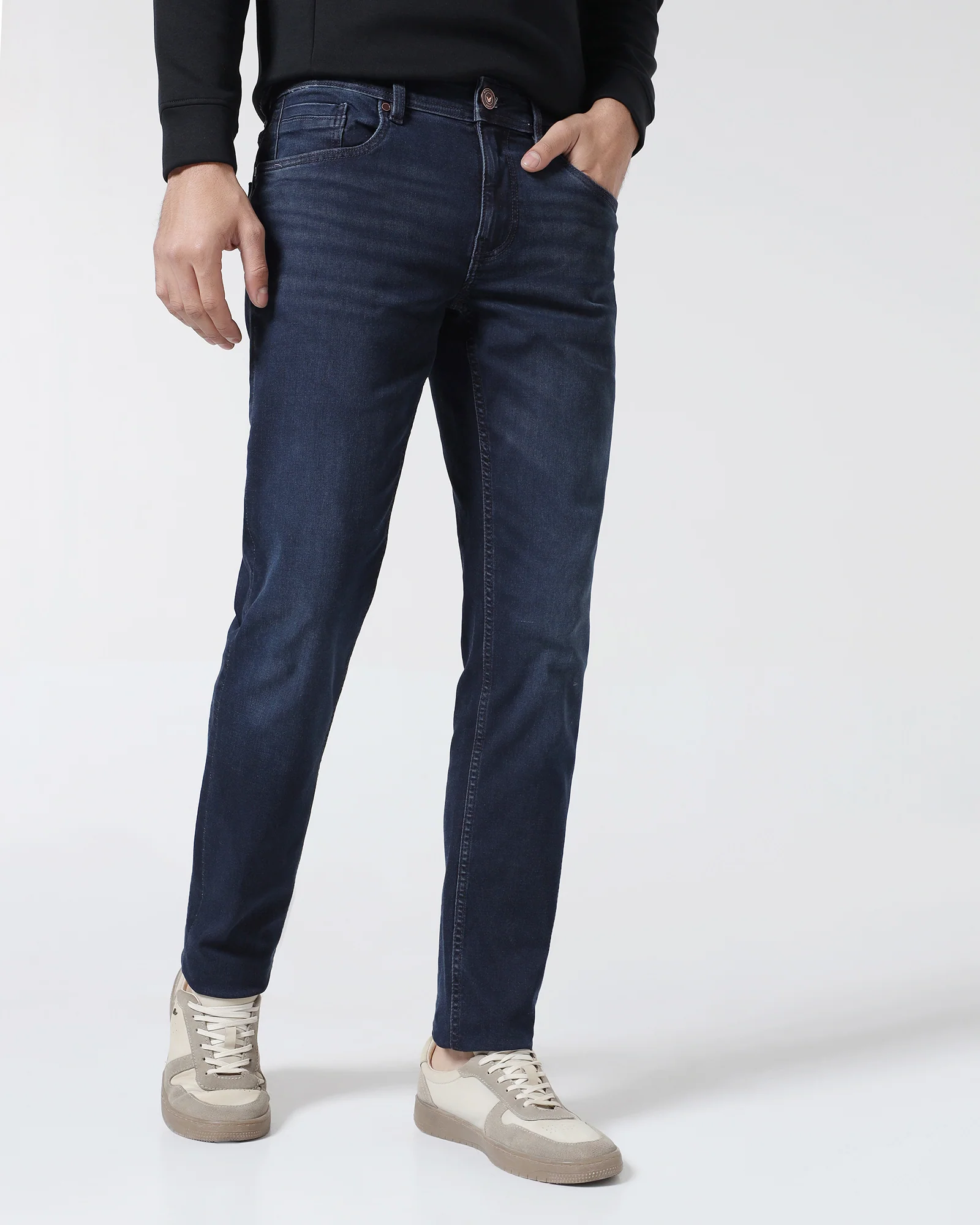 Indigo Superflex Slim Comfort Jeans - Saylor - Image 3