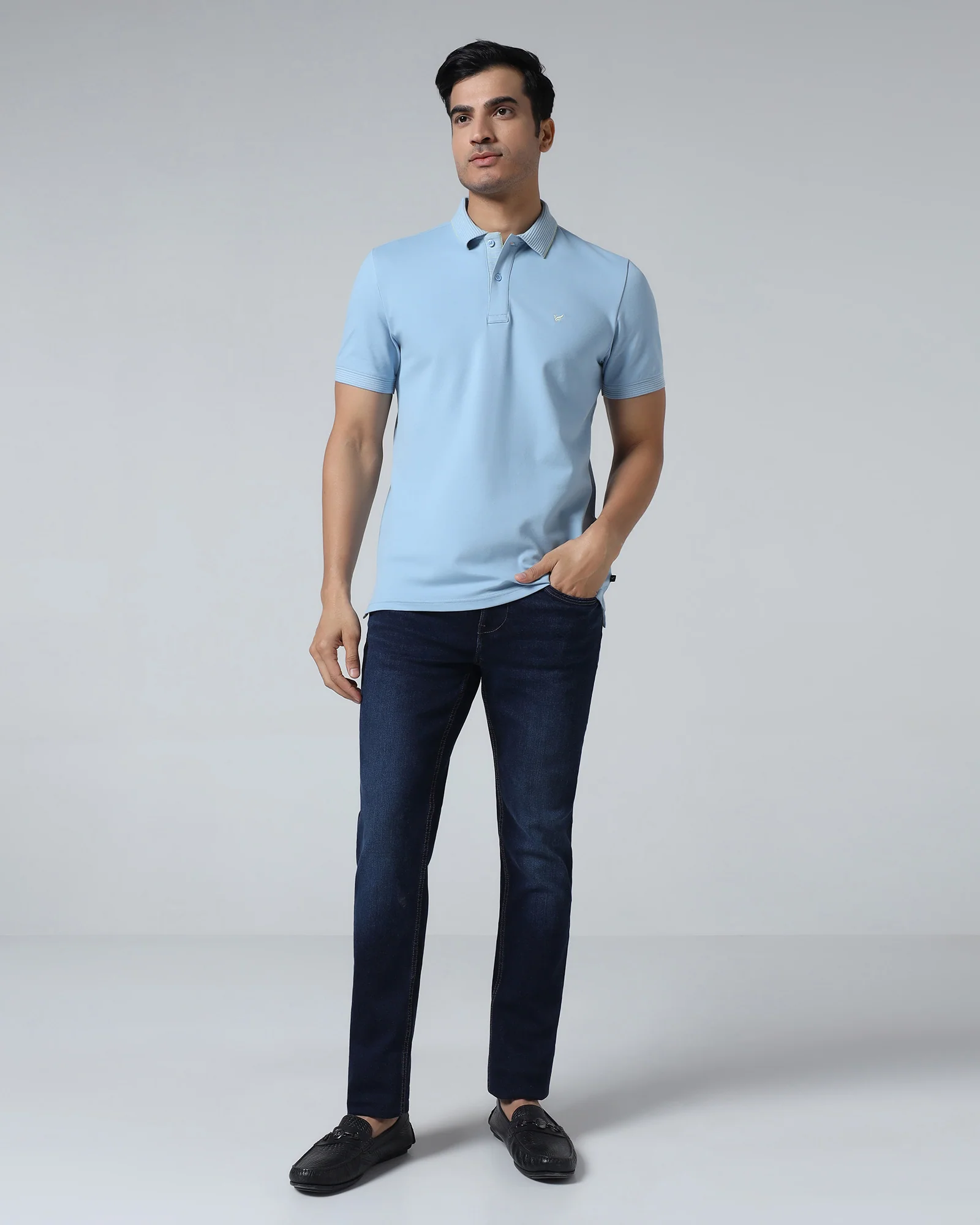 Indigo Superflex Slim Fit Jeans - Dino