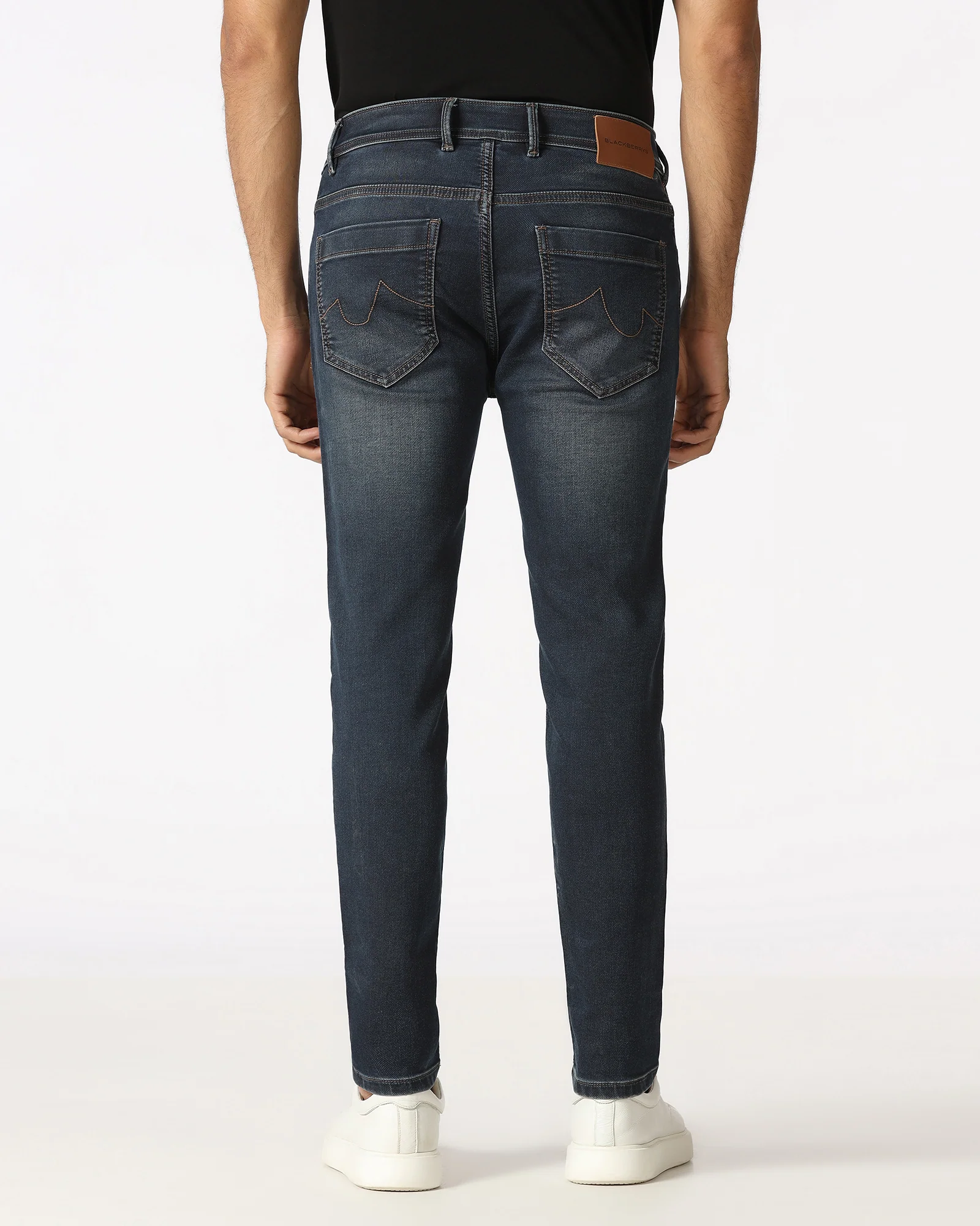 Indigo Ultrasoft Skinny Cropped Jeans - Lothar - Image 2