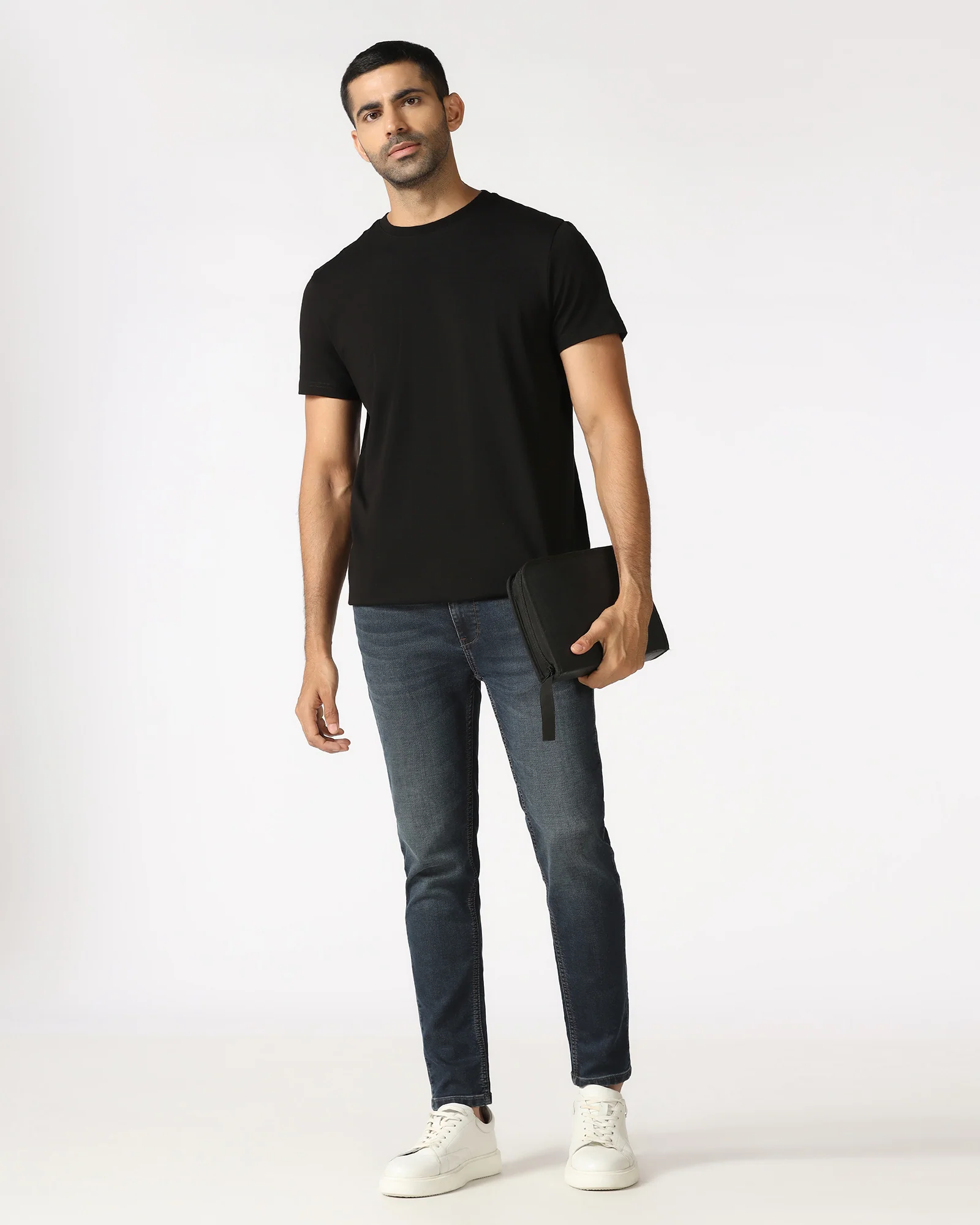 Indigo Ultrasoft Skinny Cropped Jeans - Lothar - Image 5