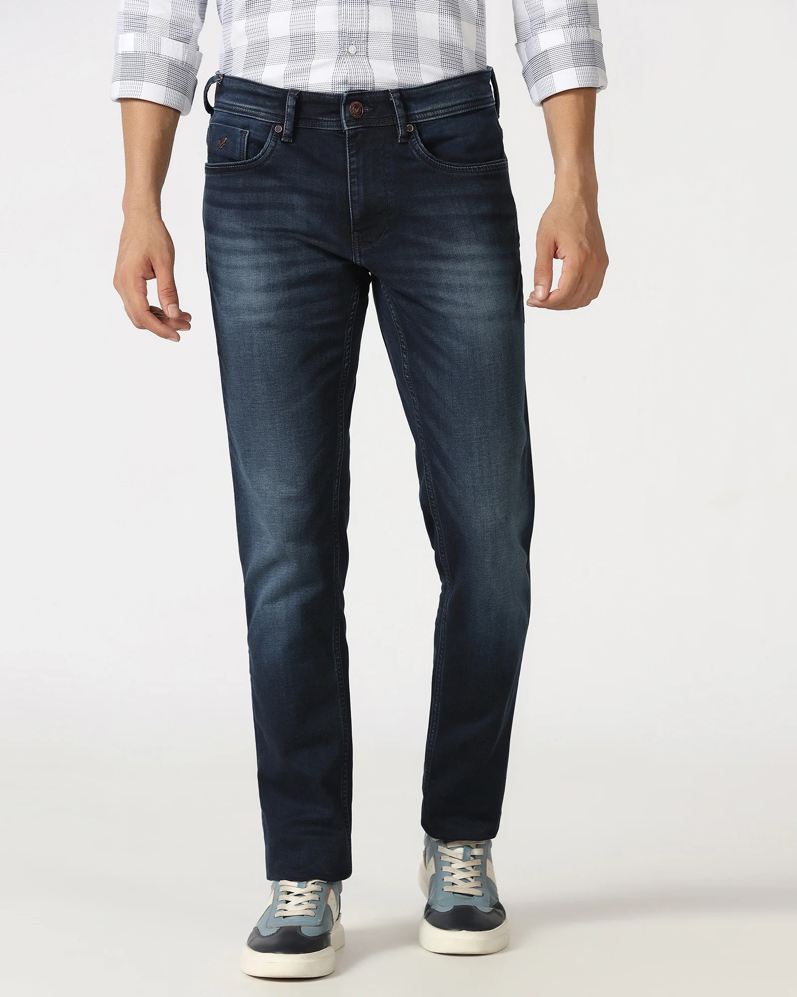 Indigo Ultrasoft Slim Comfort Jeans - Arne - Image 3
