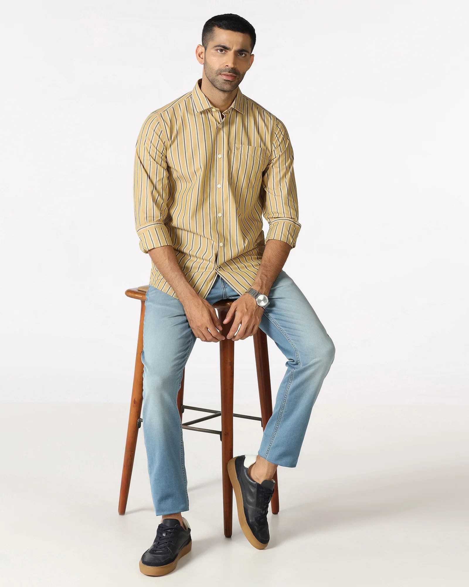 Indigo Ultrasoft Slim Comfort Jeans - Cruz - Image 5