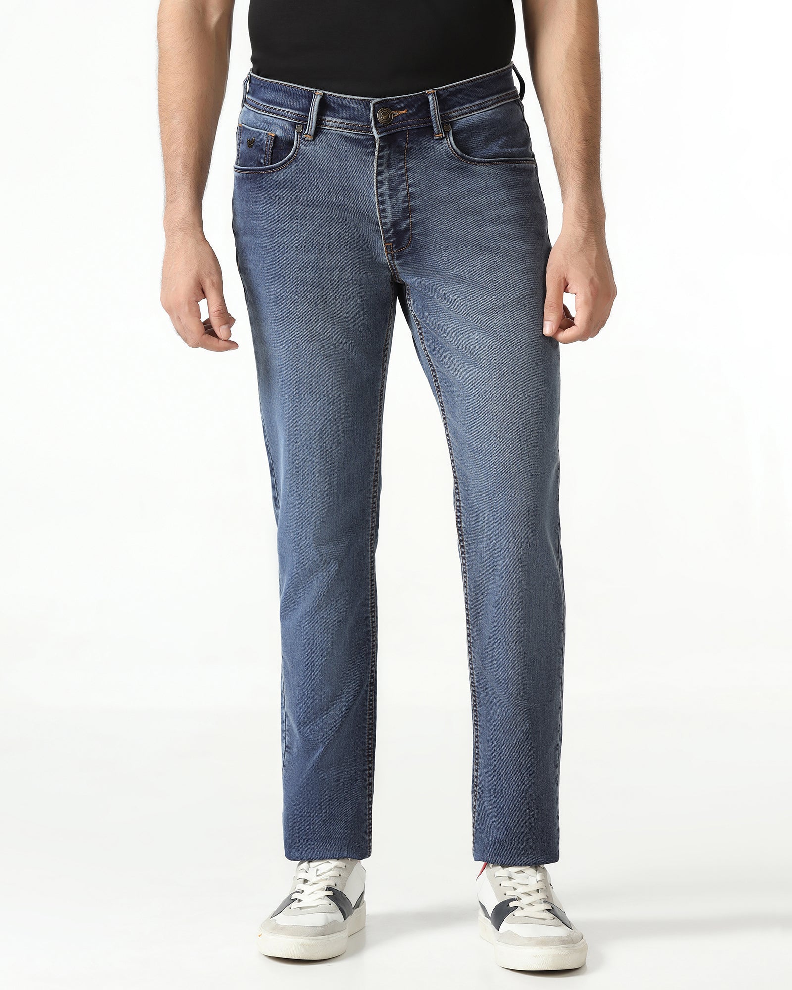 Indigo Ultrasoft Slim Comfort Jeans - Gelbero - Image 3