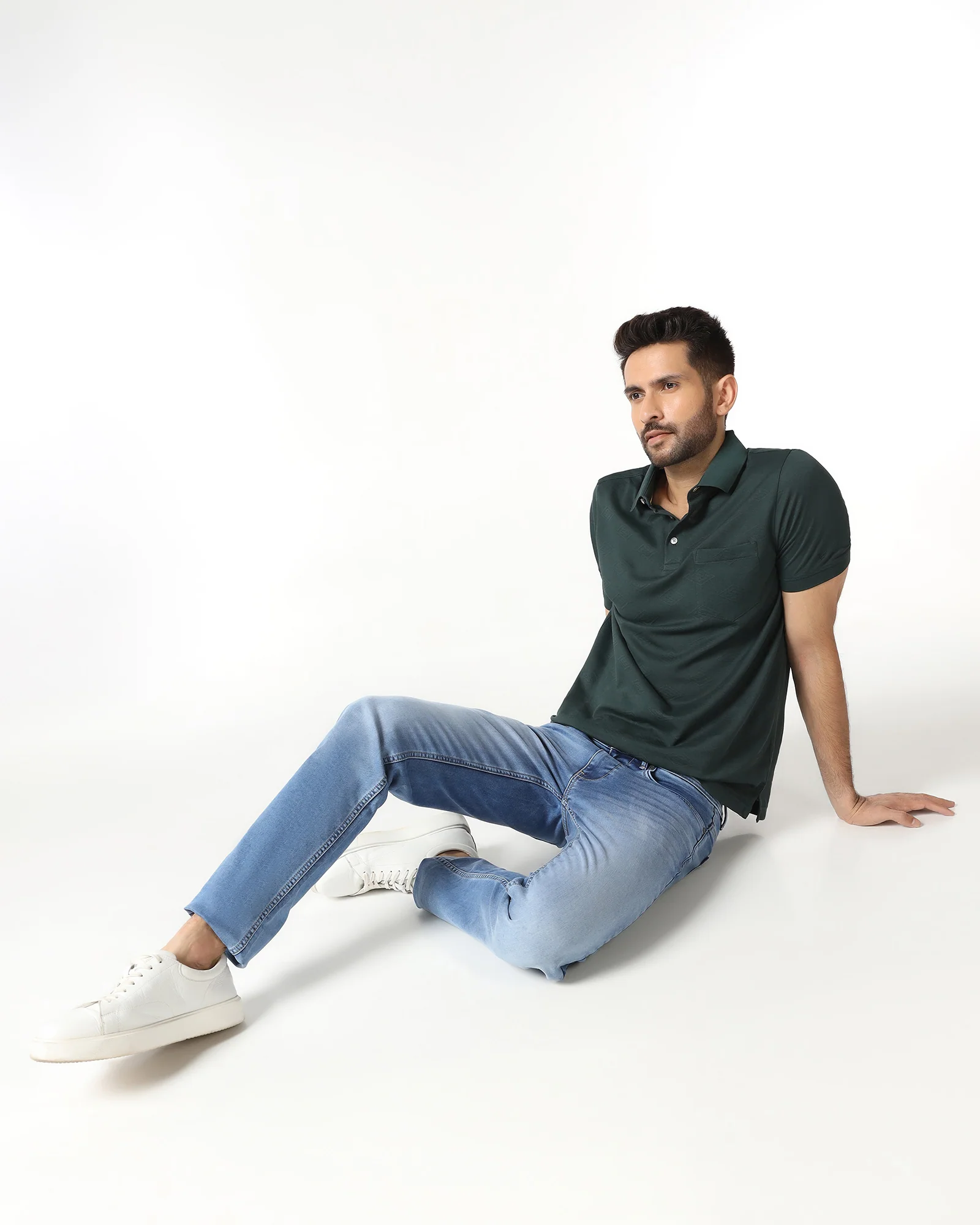 Indigo Ultrasoft Slim Comfort Jeans - Otmer - Image 5