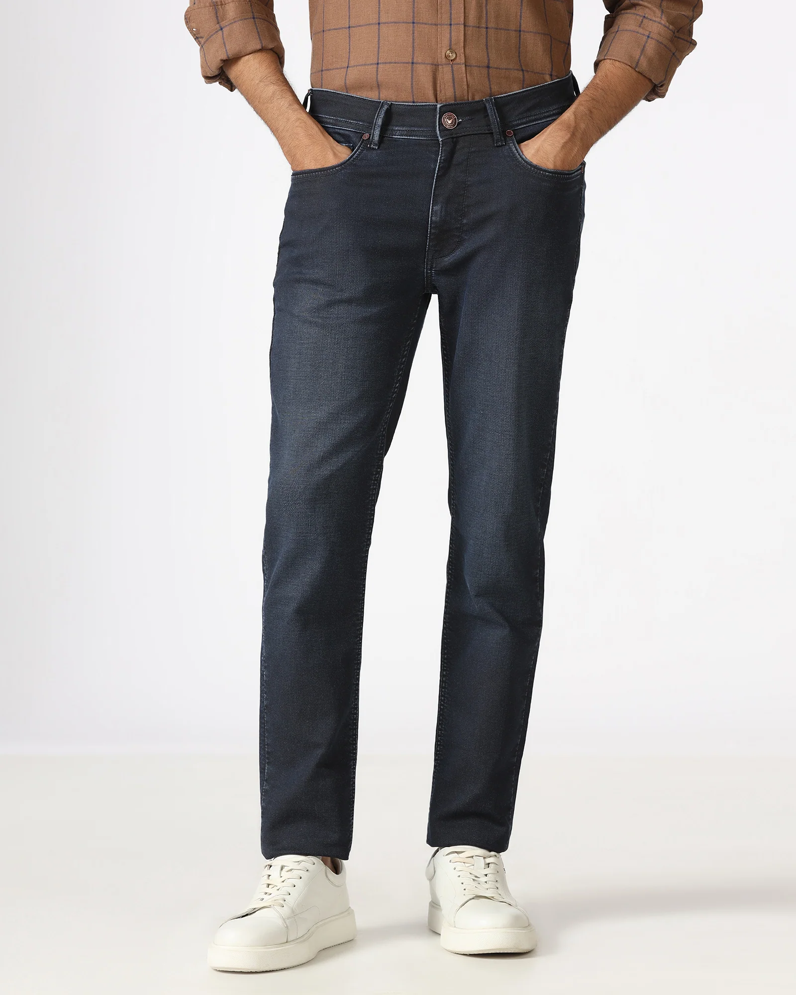 Indigo Ultrasoft Slim Comfort Jeans - Volker - Image 3