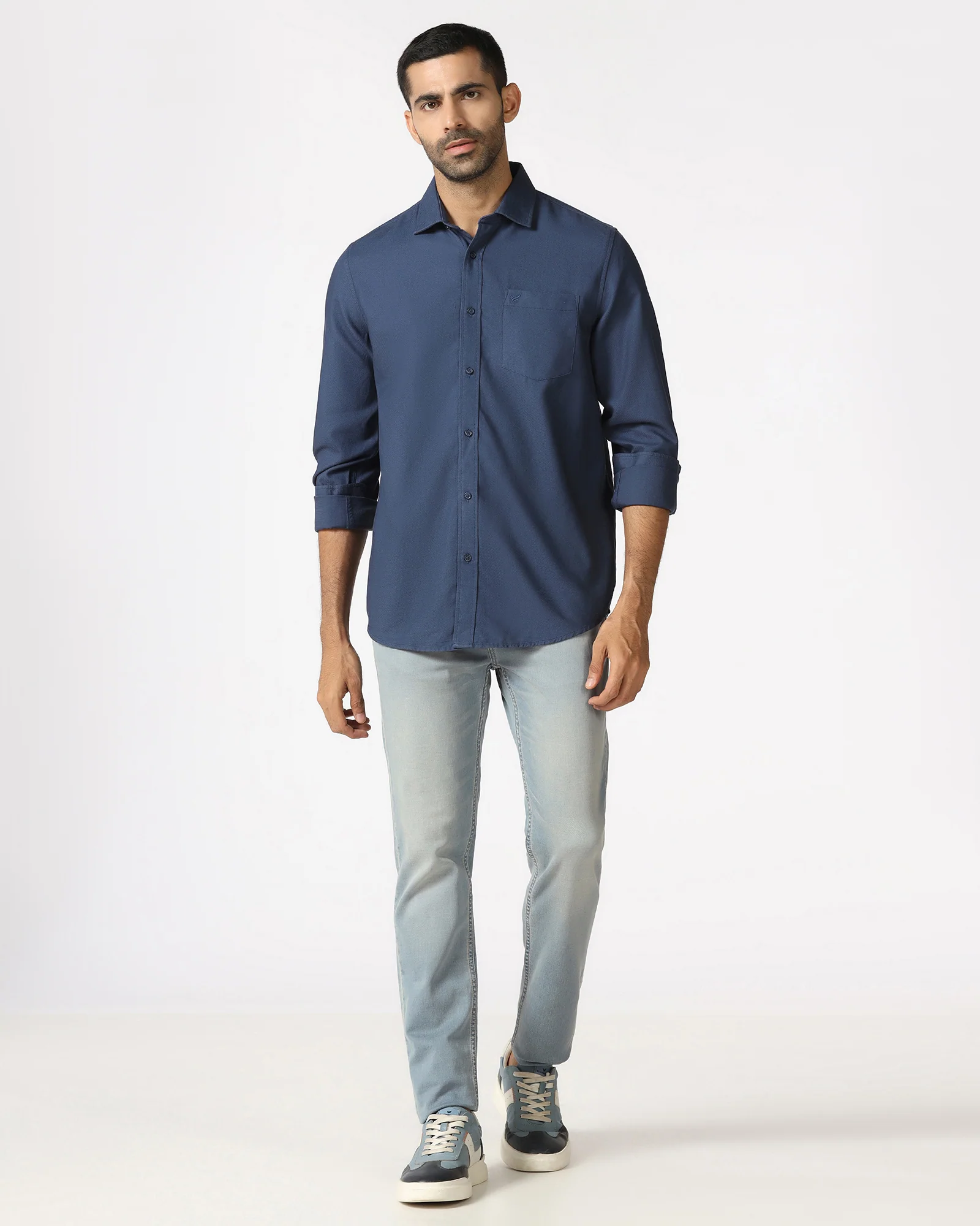 Indigo Ultrasoft Slim Fit Jeans - Ansgar