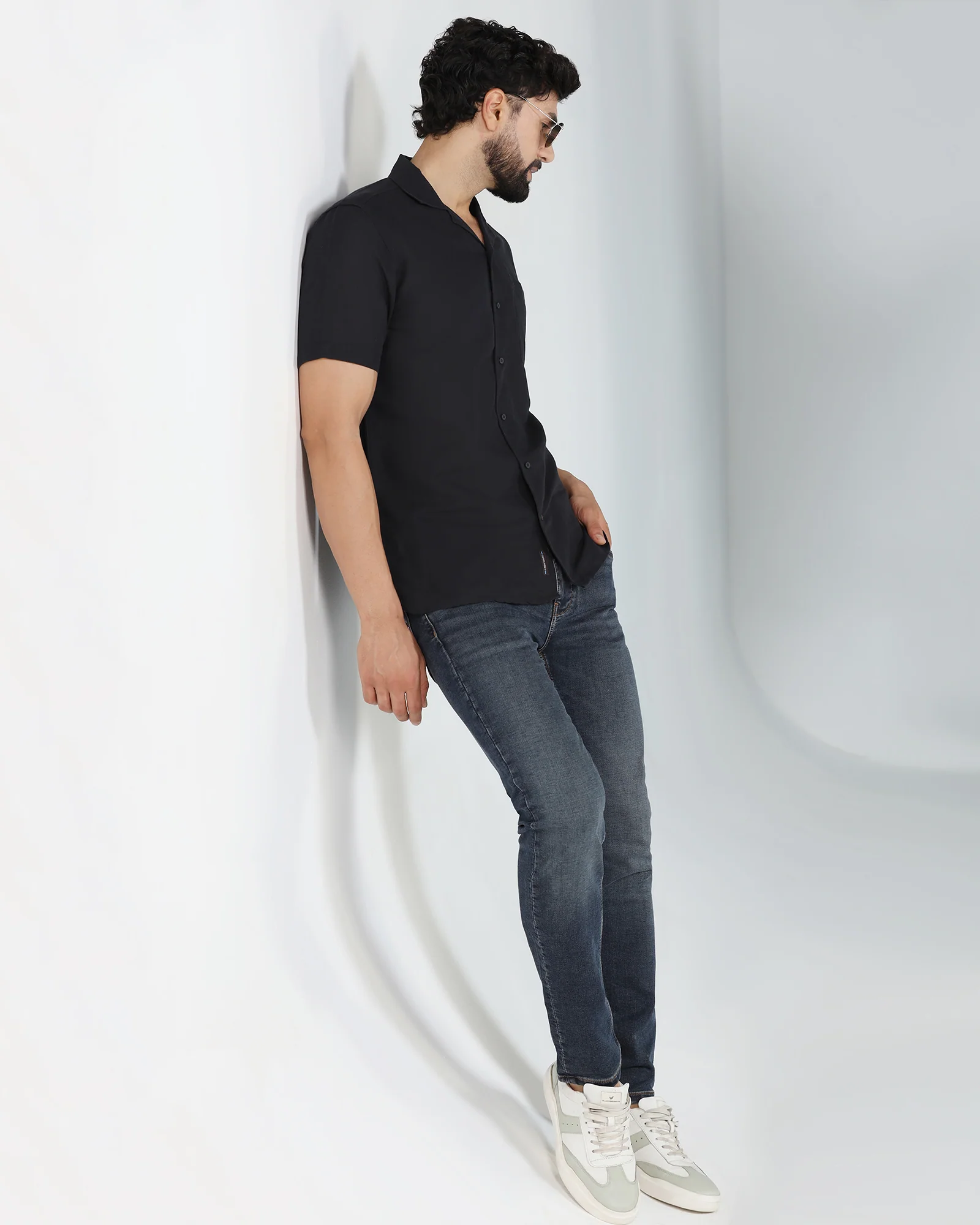 Indigo Ultrasoft Slim Fit Jeans - Lancer - Image 5