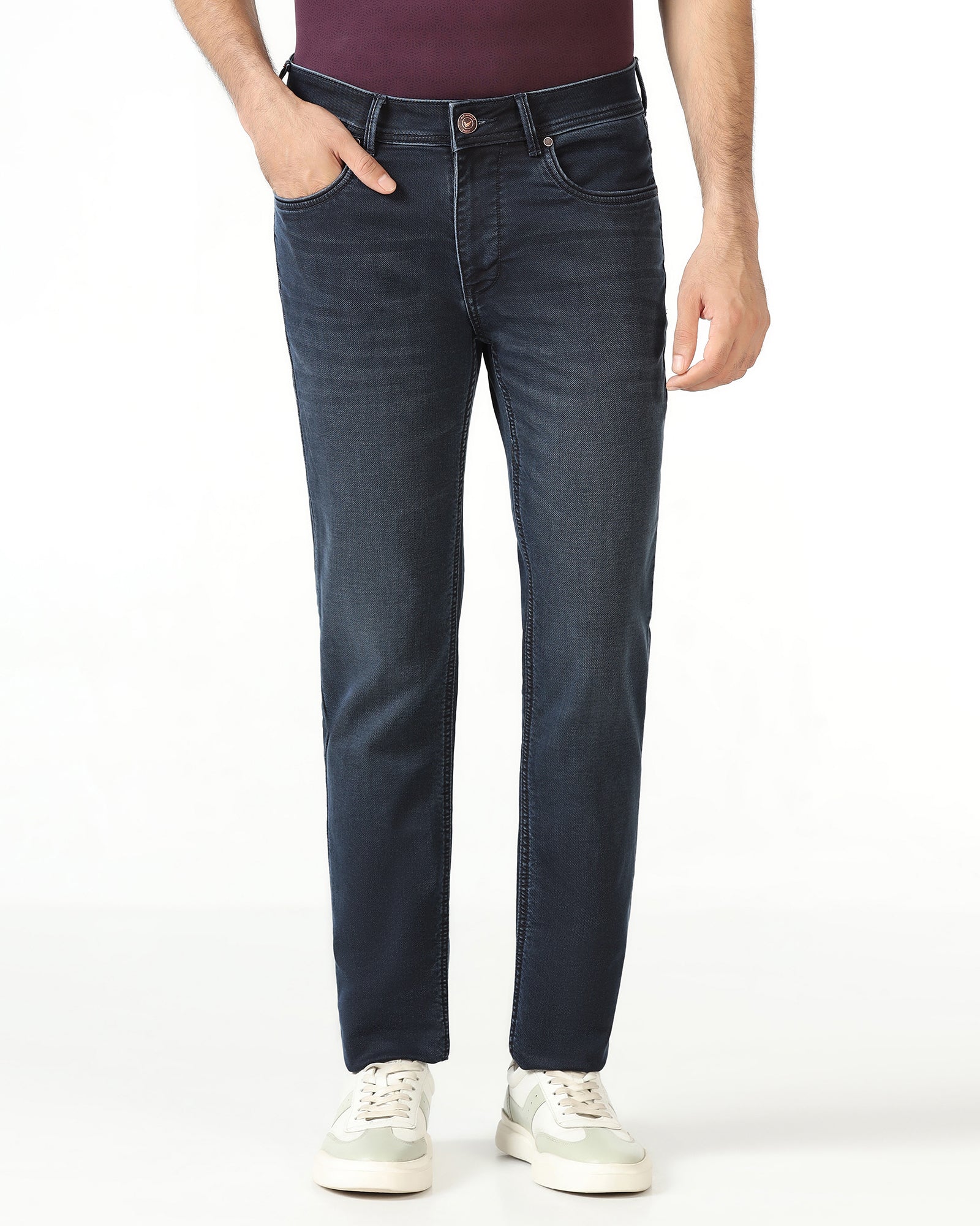 Indigo Ultrasoft Slim Fit Jeans - Lenz - Image 3