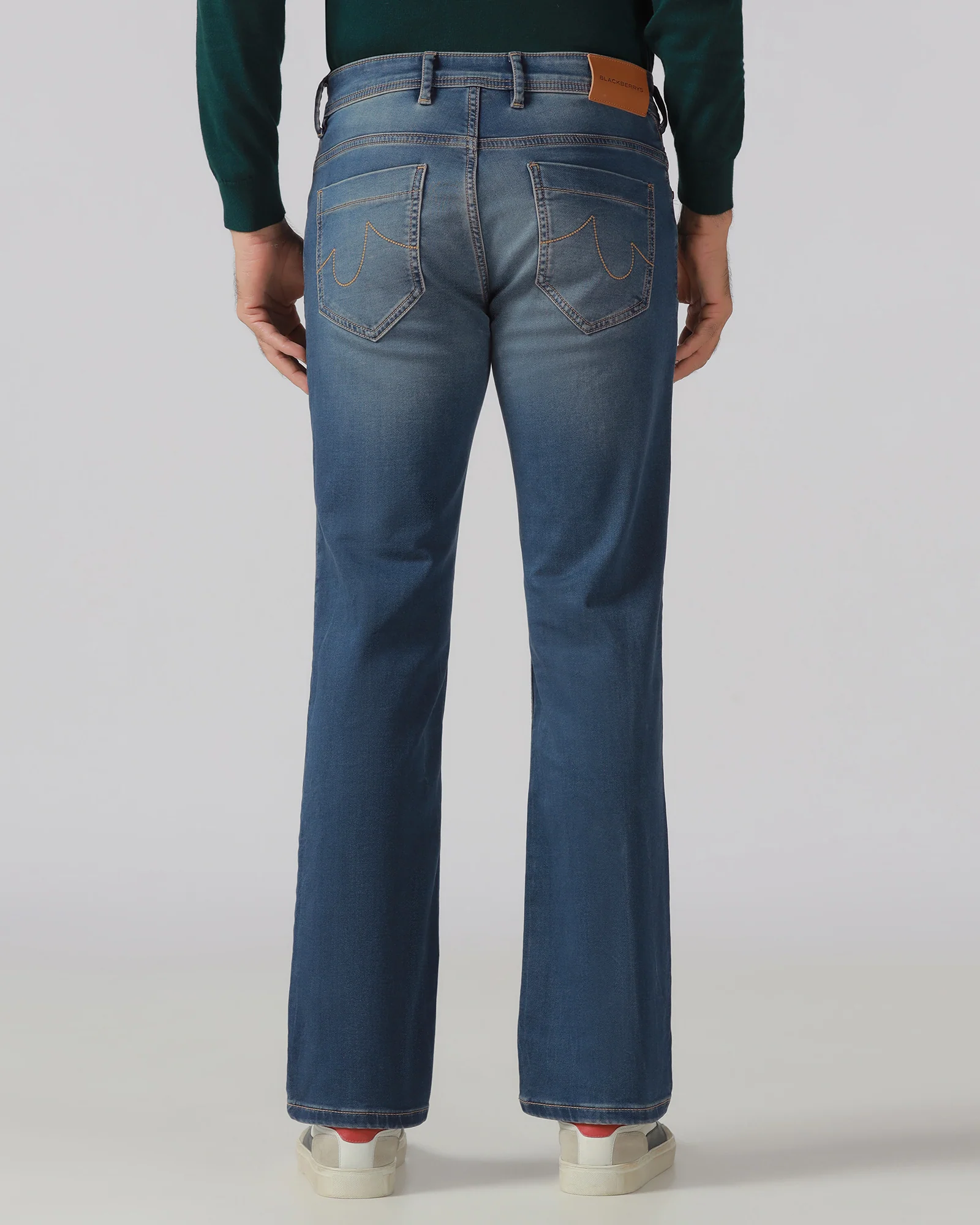 Indigo Ultrasoft Straight Comfort Jeans - Hagen - Image 2