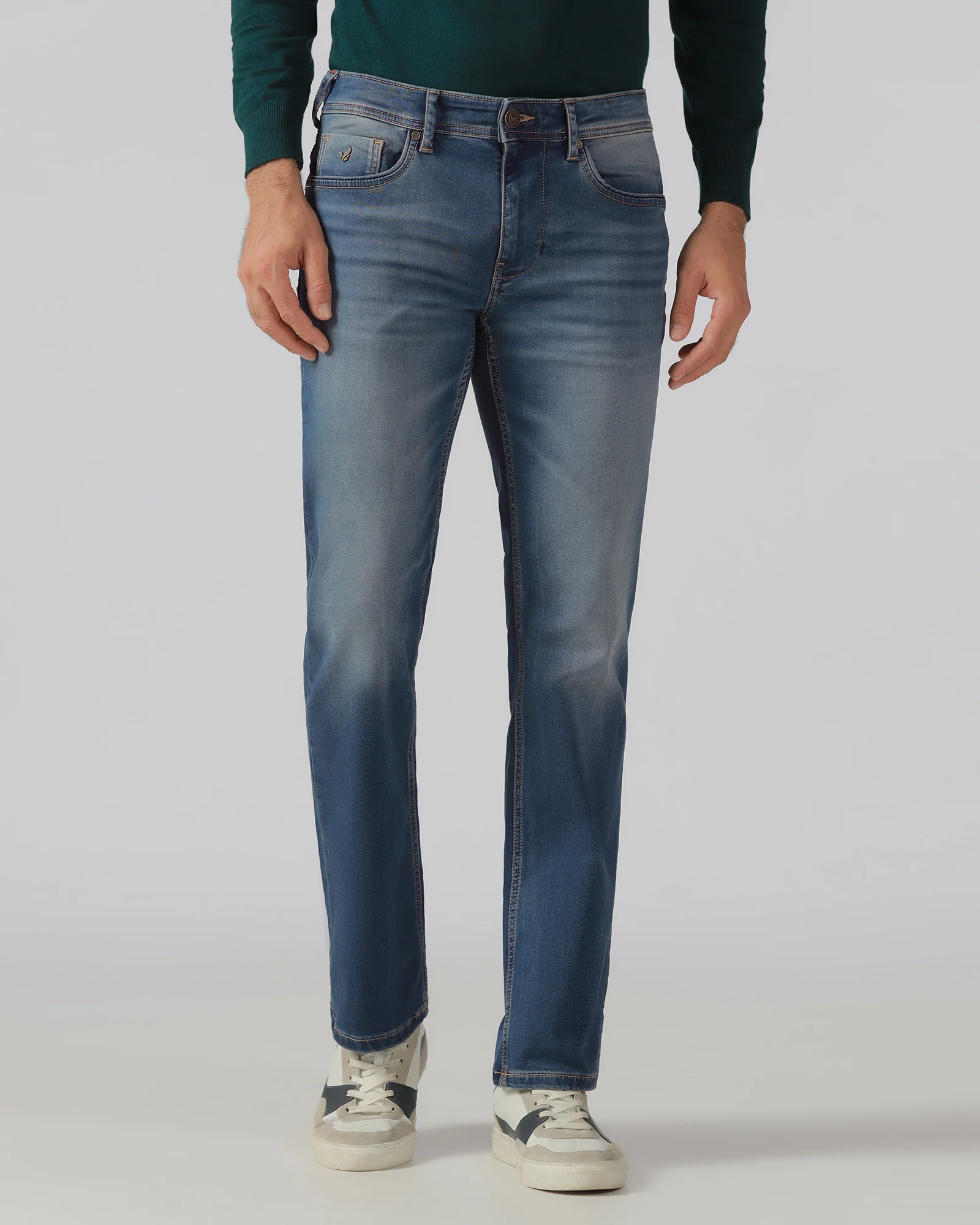 Indigo Ultrasoft Straight Comfort Jeans - Hagen - Image 3