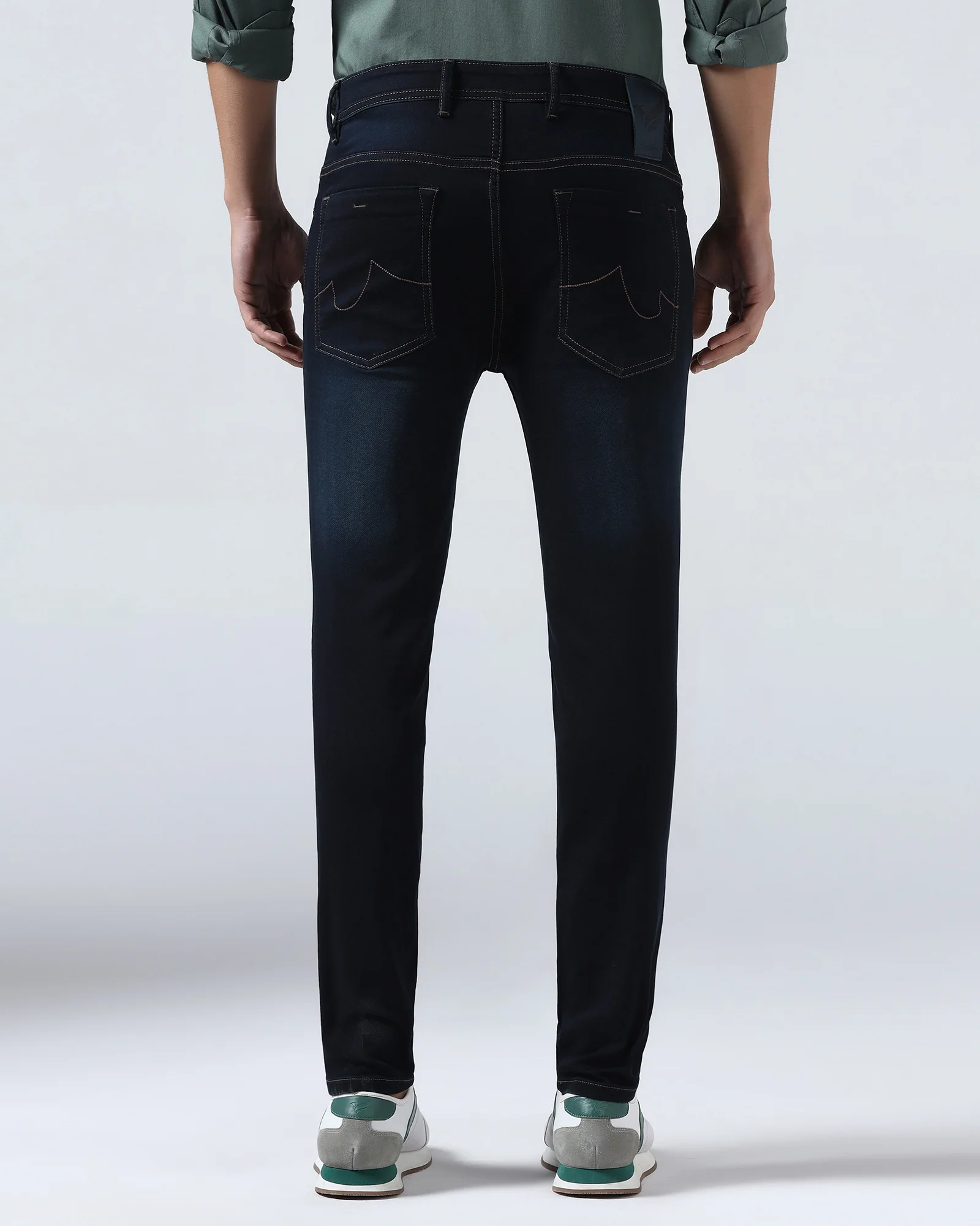 Indigo Ultrasoft Skinny Cropped Jeans - Clay - Image 2